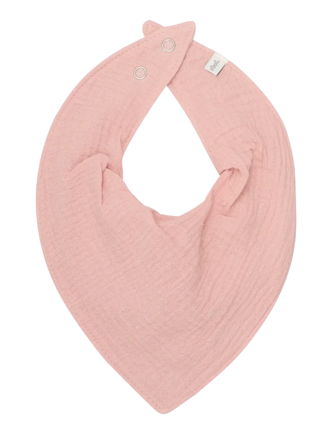 Pippi - Bib Muslin (2-pack) - laveste priser - rose tan - 3