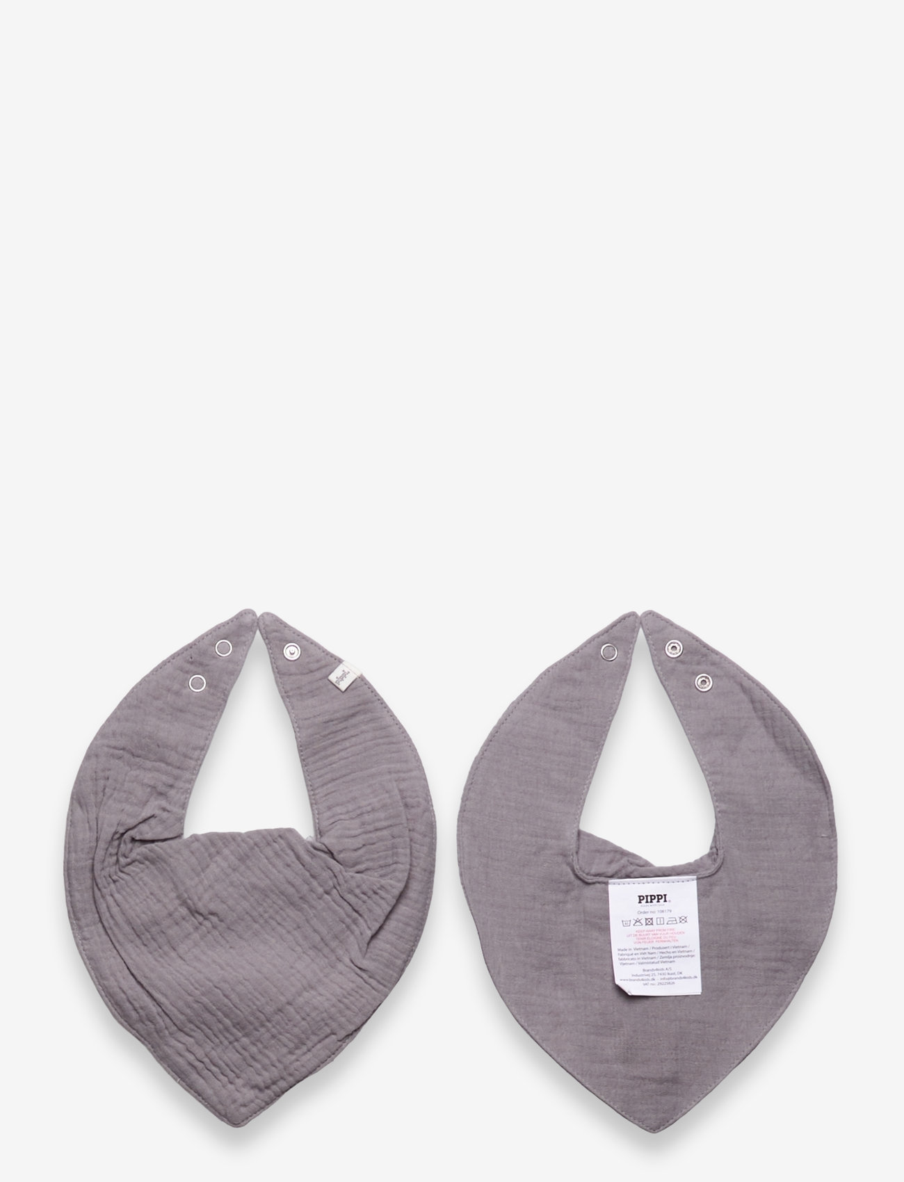 Pippi - Bib Muslin (2-pack) - lätzchen - tradewinds - 1