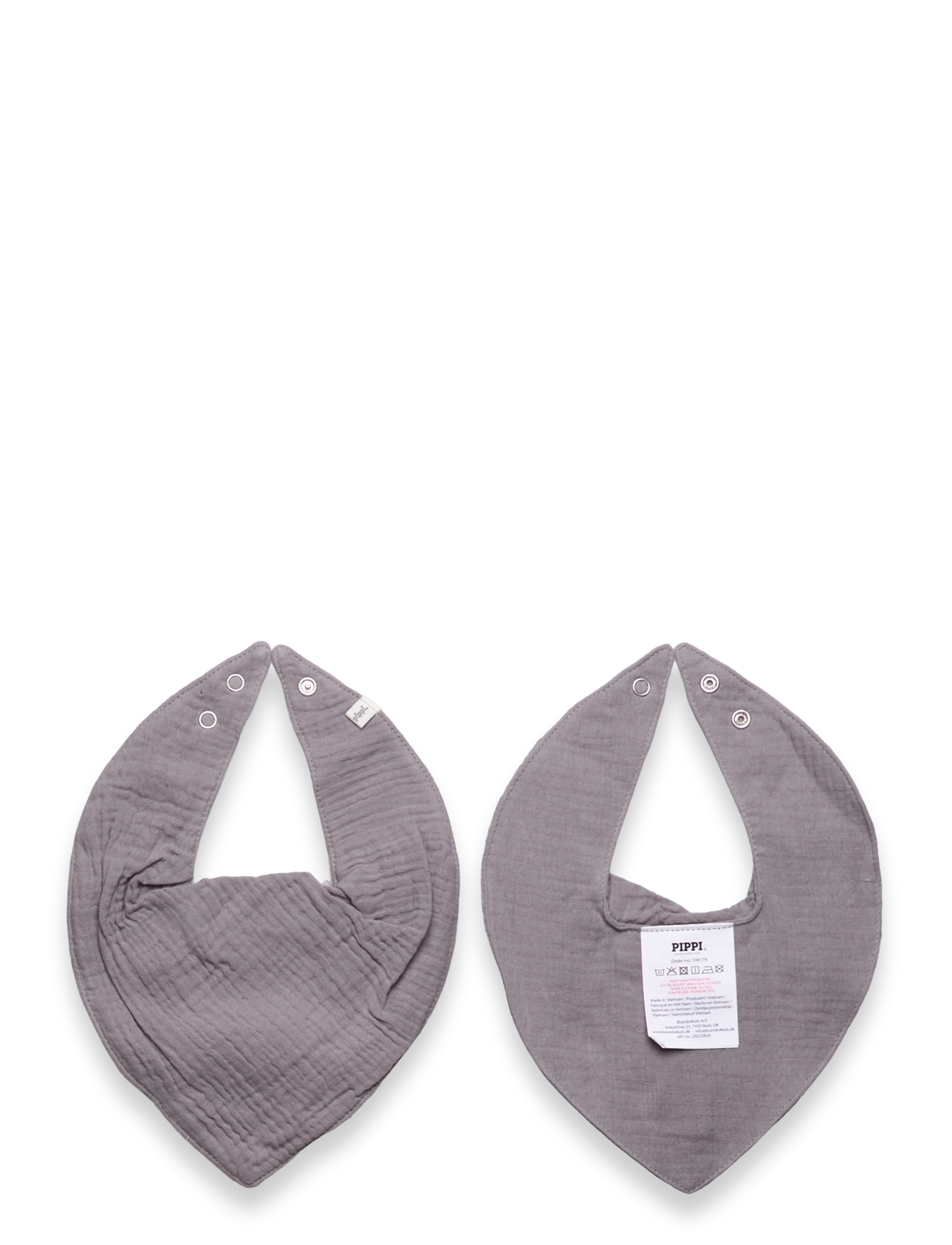 Pippi - Bib Muslin (2-pack) - madalaimad hinnad - tradewinds - 1
