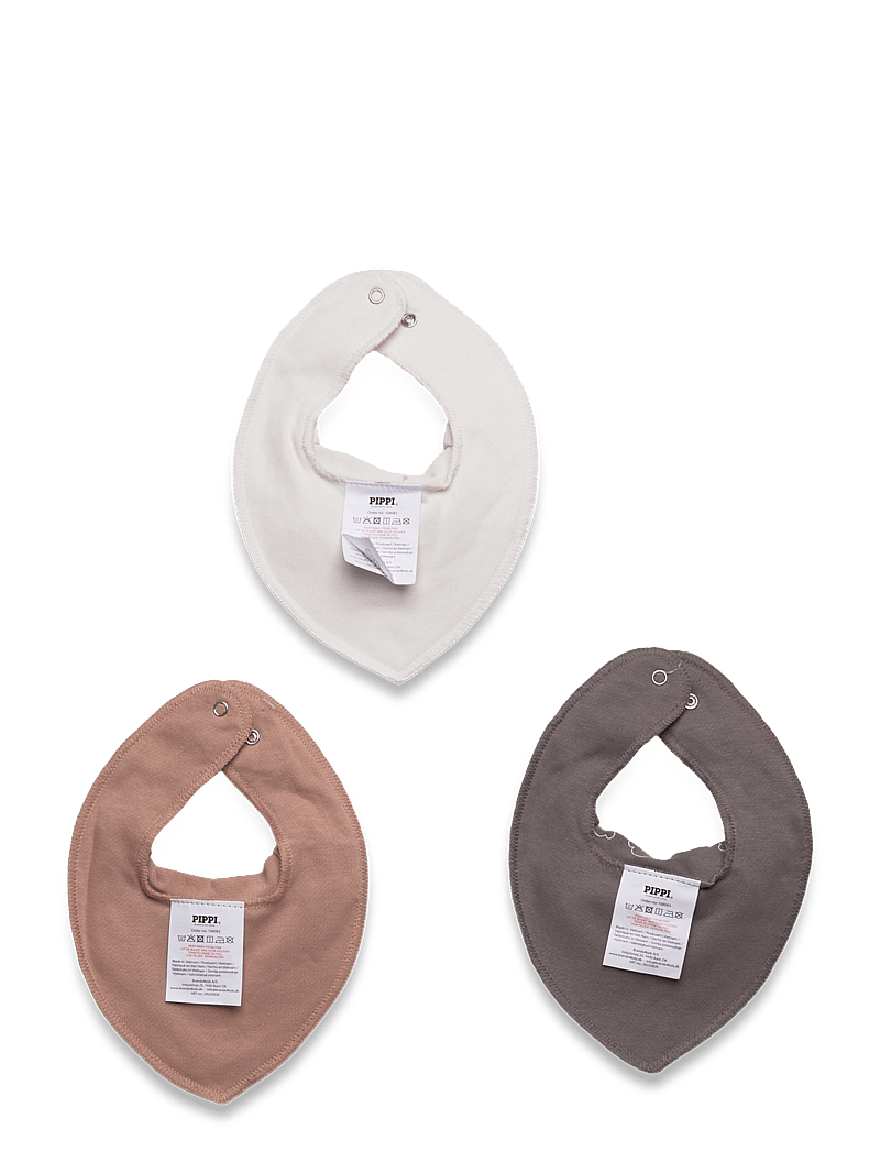 Pippi - Bandana Bib Uni -AOP (3-pack) - die niedrigsten preise - brush - 1