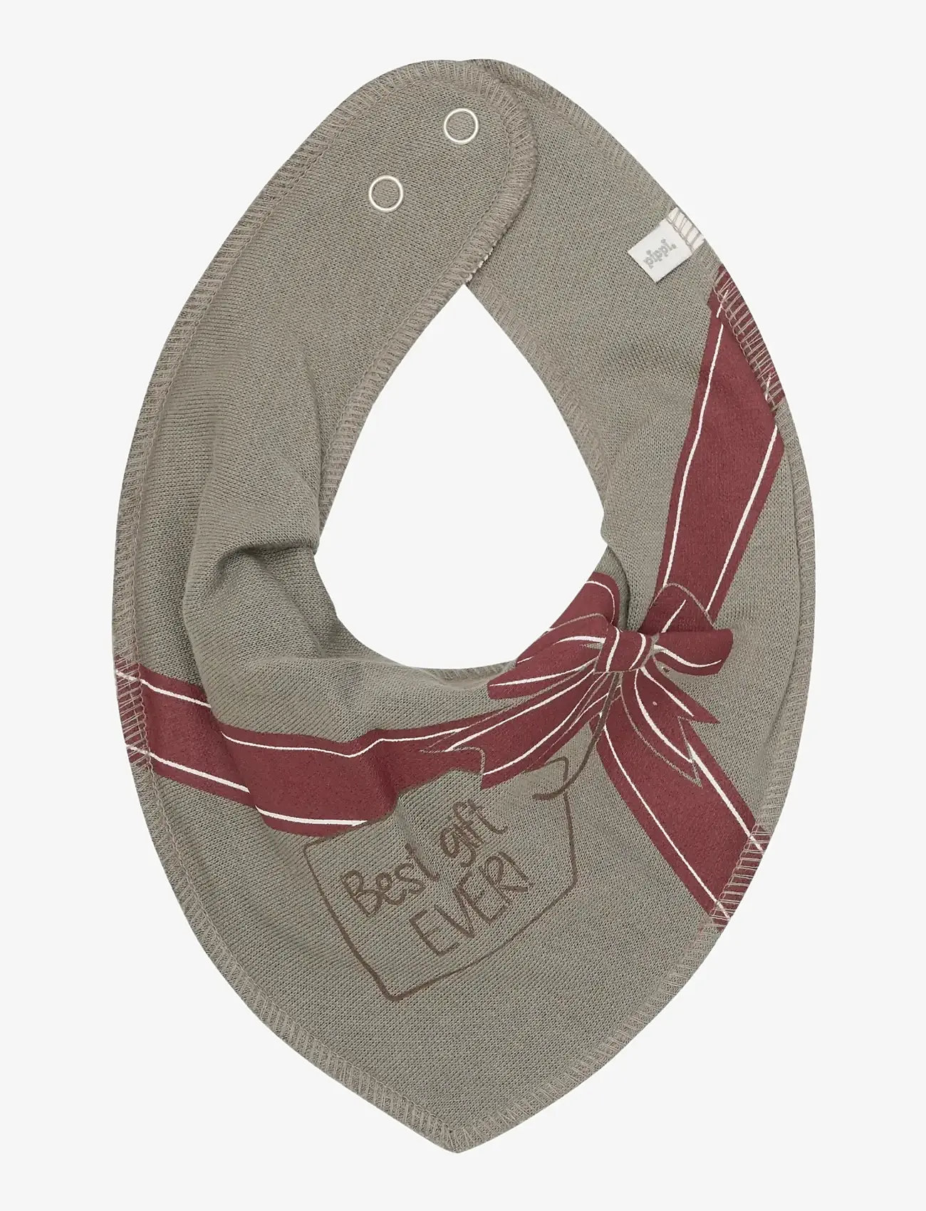 Pippi - Bandana Bib Uni -AOP (3-pack) - pudipõlled - new maroon - 4