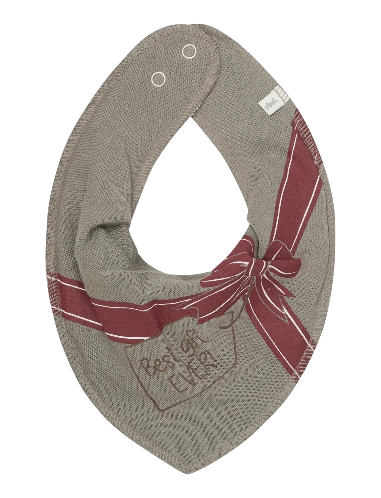 Pippi - Bandana Bib Uni -AOP (3-pack) - lätzchen - new maroon - 4