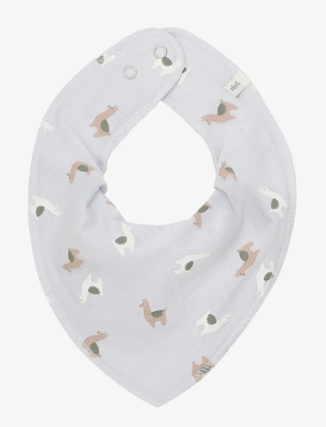 Pippi - Bandana Bib Boy -AOP (3-pack) - dry bibs - vetiver - 2