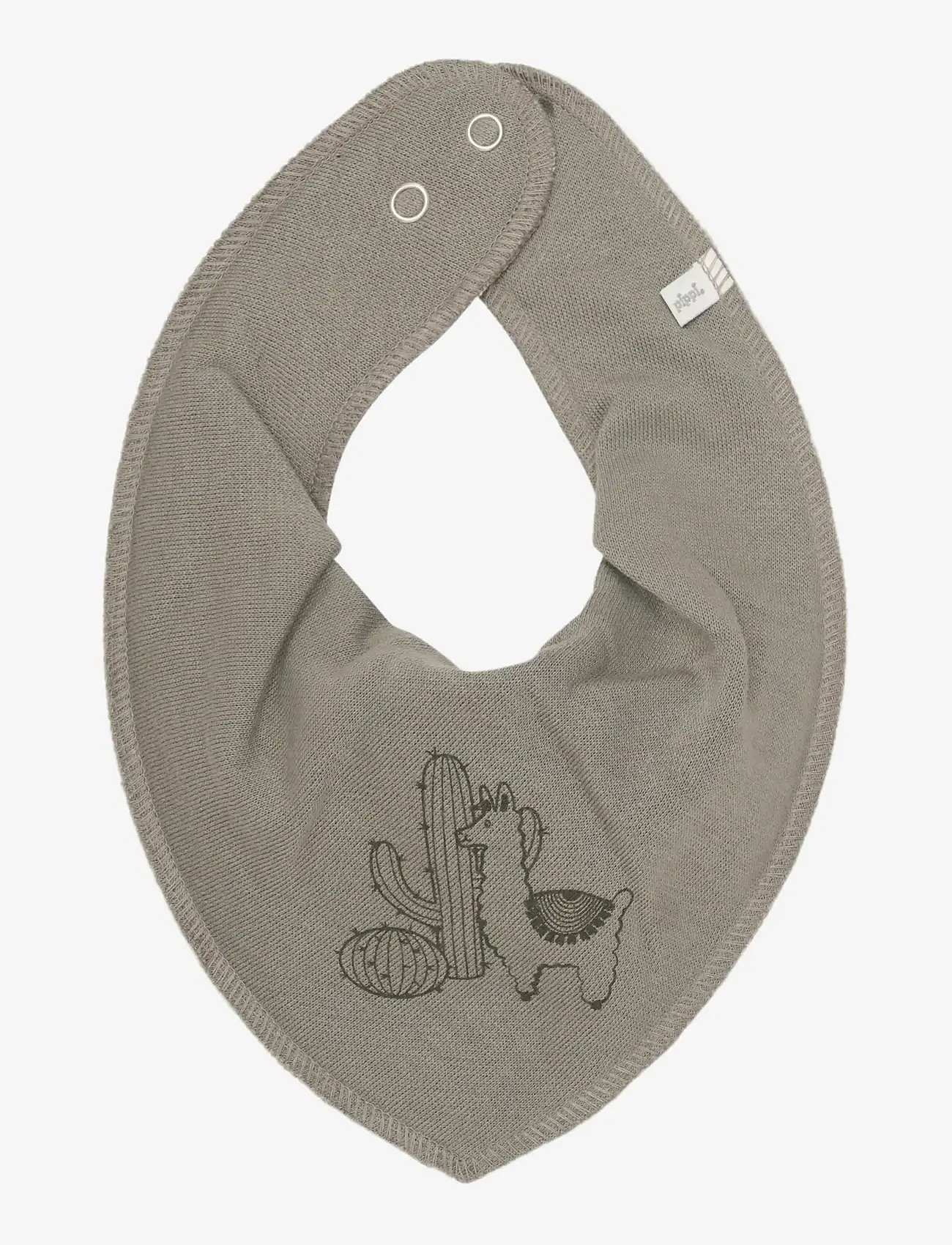 Pippi - Bandana Bib Boy -AOP (3-pack) - dry bibs - vetiver - 3