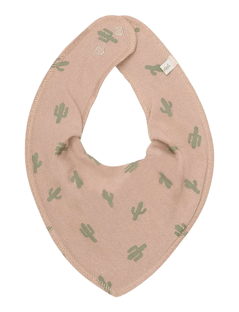 Pippi - Bandana Bib Boy -AOP (3-pack) - dry bibs - vetiver - 4