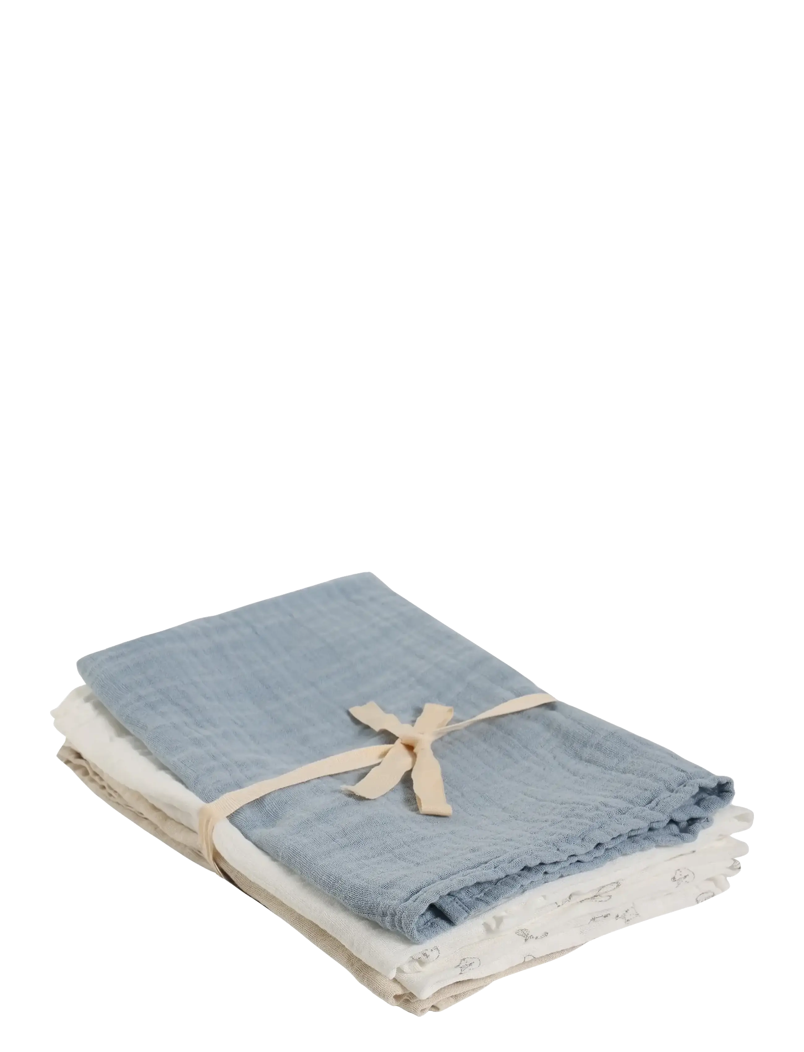 Pippi - Cloth Muslin (3-pack) - muslindukar - ashley blue - 1