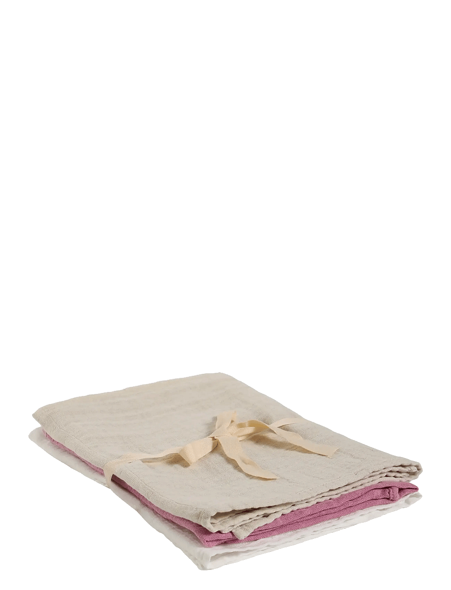 Pippi - Cloth Muslin (3-pack) - muslindukar - mauve orchid - 1