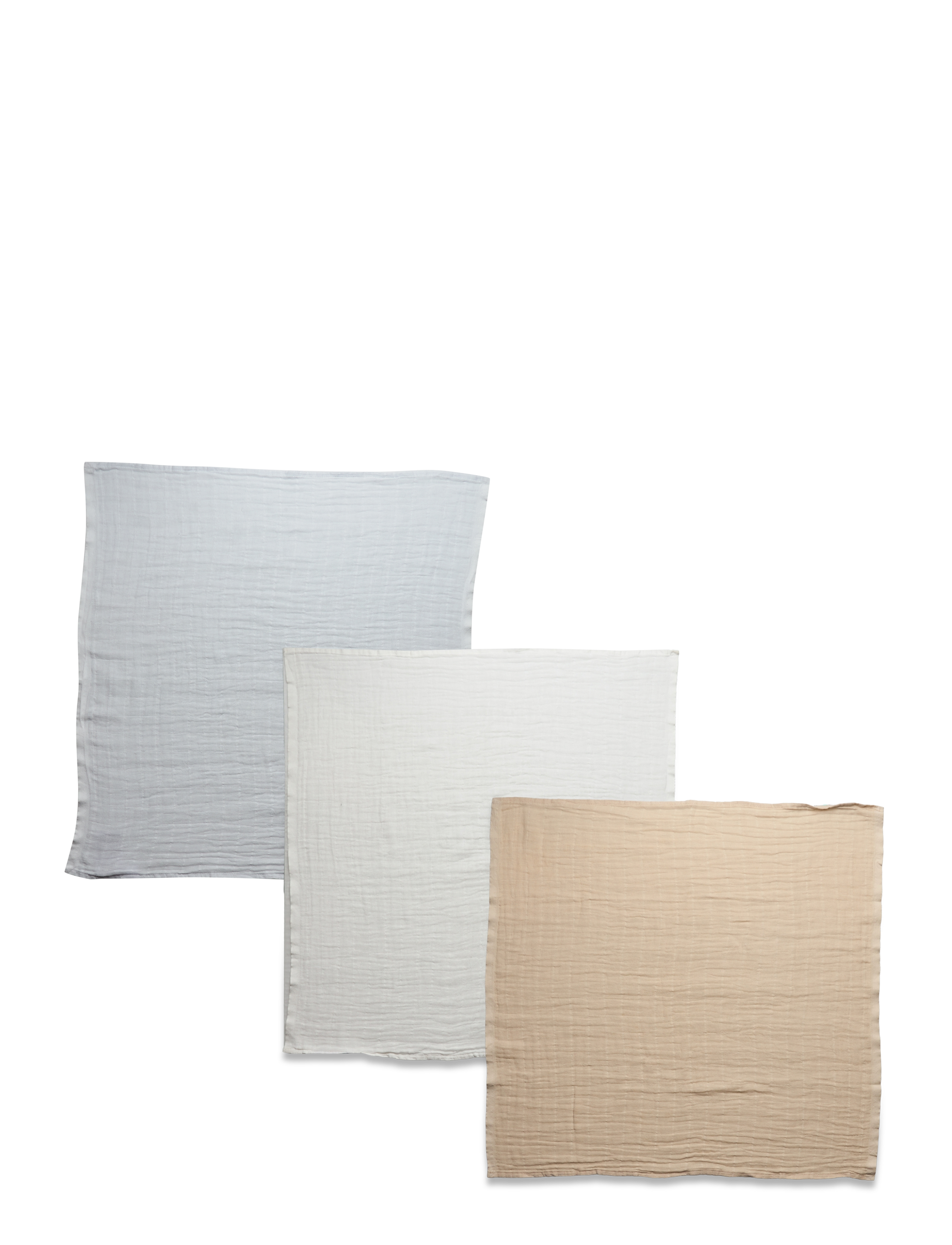 Pippi - Cloth Muslin (3-pack) - musliinist lapid - metal mint - 3