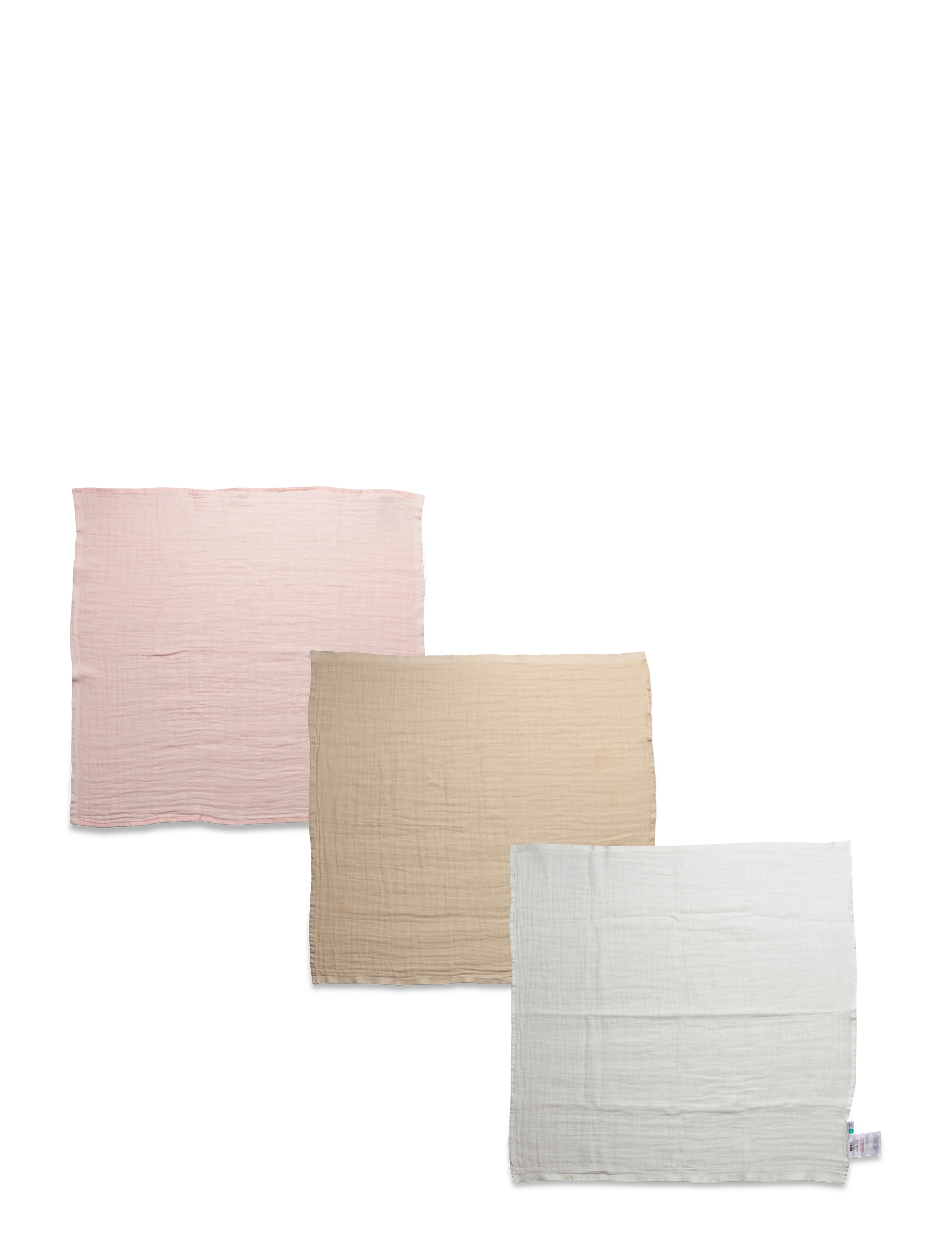 Pippi - Cloth Muslin (3-pack) - musliinist lapid - veiled rose - 3