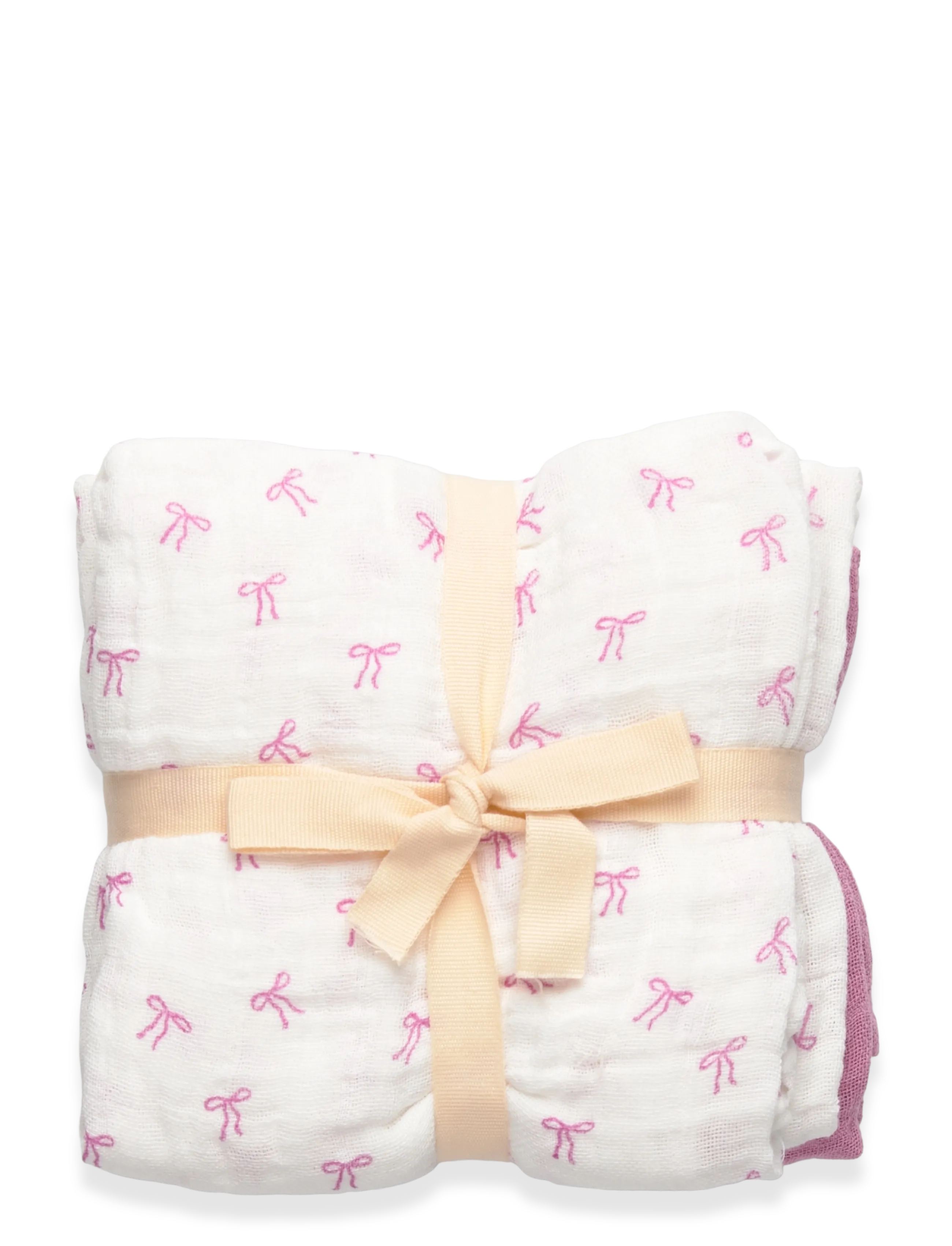 Pippi Organic Cloth Muslin (3-pack) - Slapen - MAUVE ORCHID / pink/rose