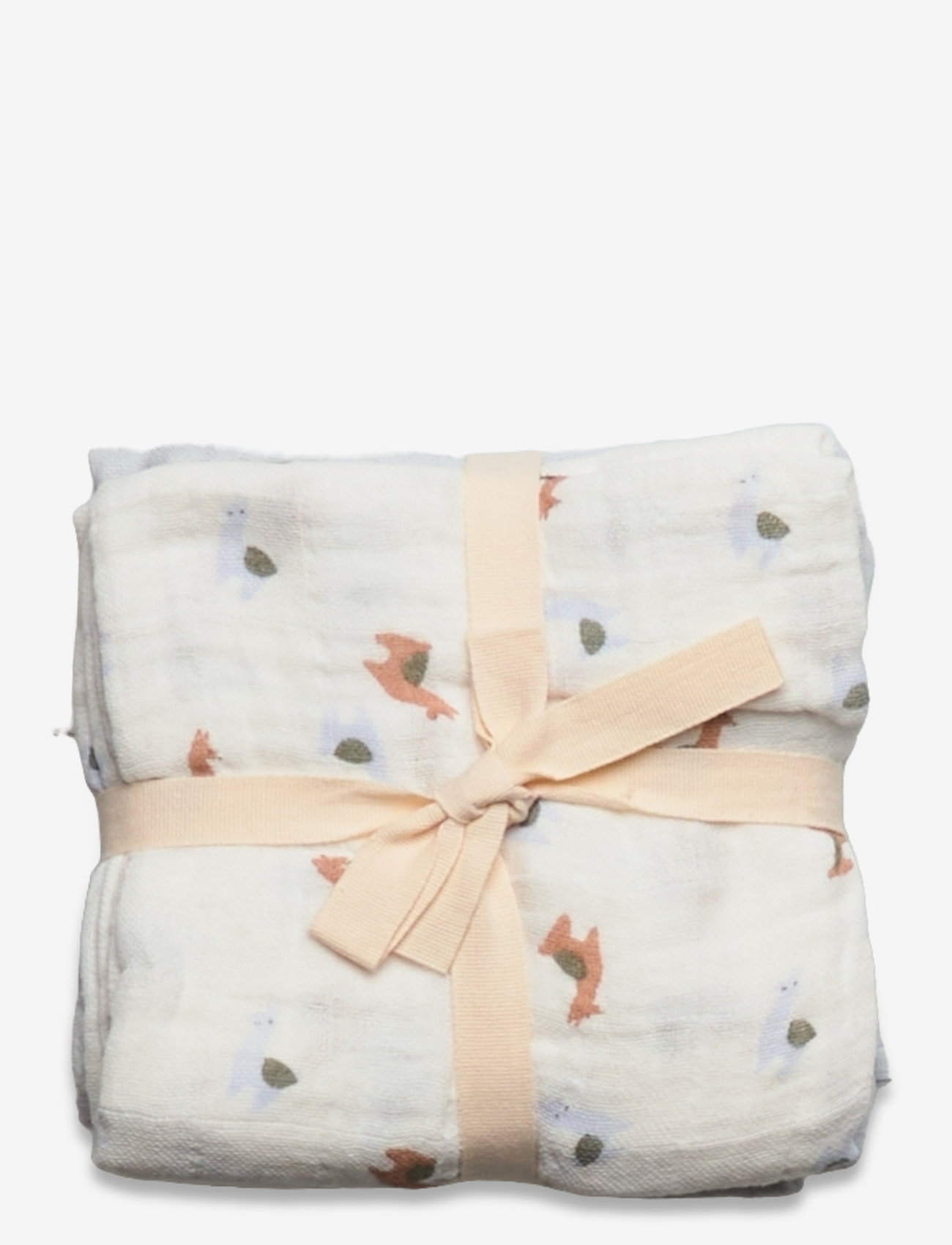 Pippi - Organic Cloth Muslin (3-pack) - musselinklude - metal mint - 0