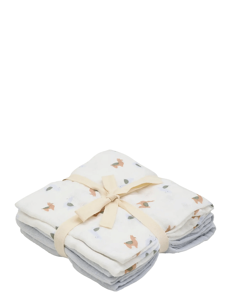 Pippi - Cloth Muslin (3-pack) - musliinist lapid - metal mint - 1