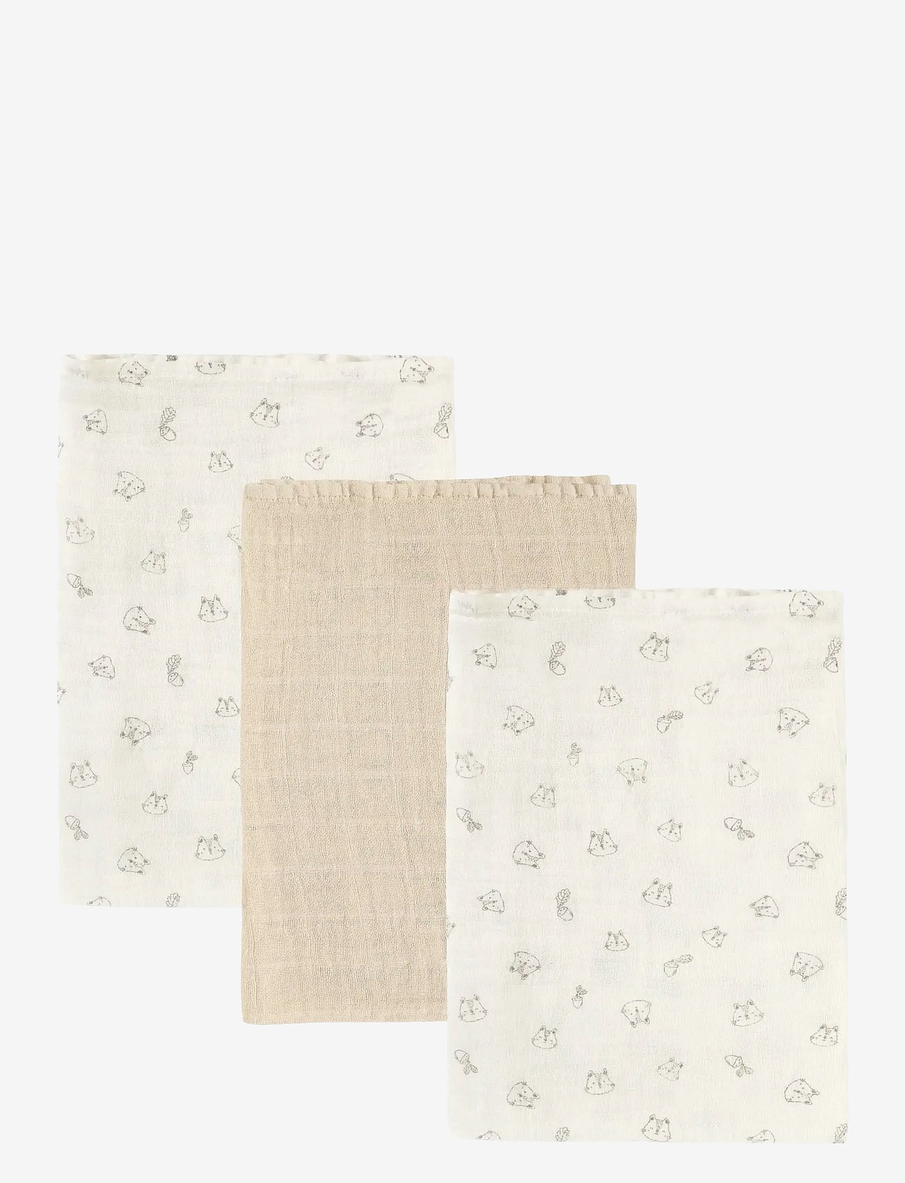 Pippi Cloth Muslin (3-Pack) - Beige - 6565 CM