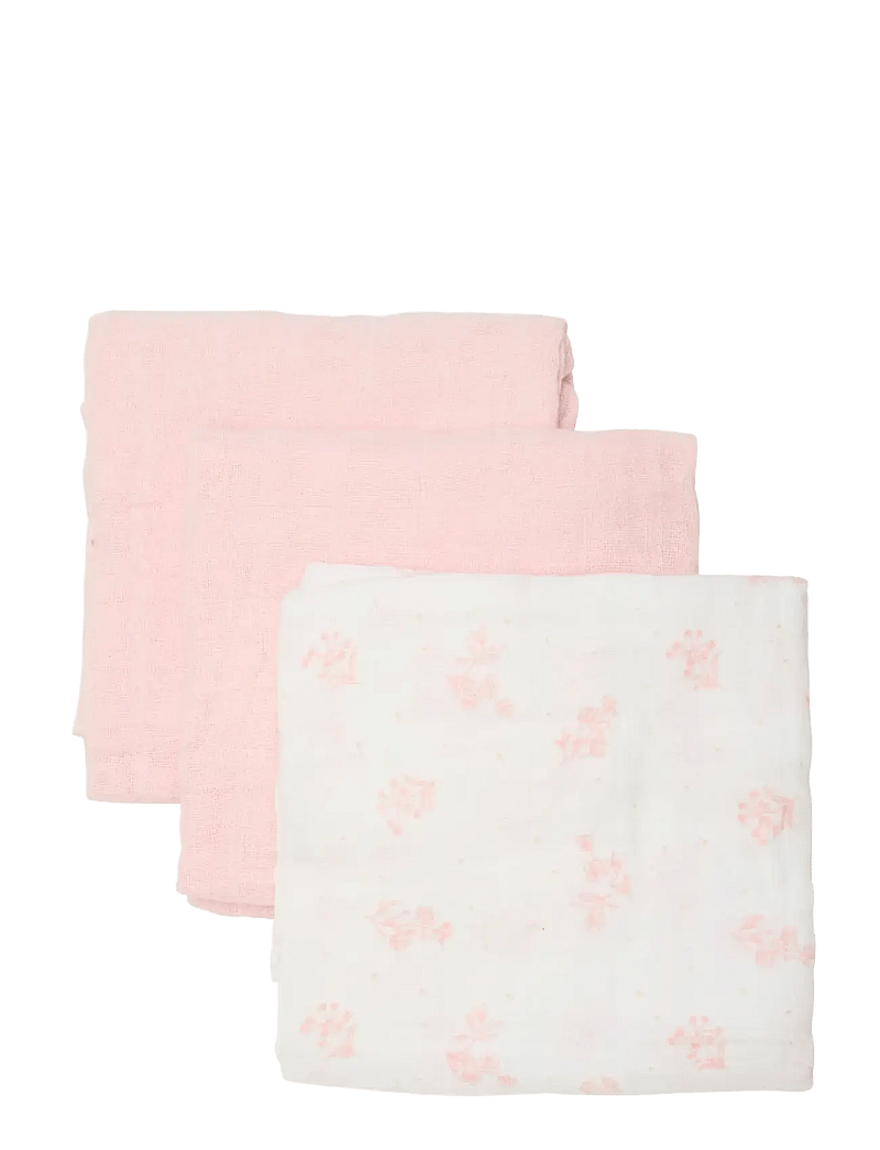 Pippi - Cloth Muslin (3-pack) - musliinist lapid - veiled rose - 0
