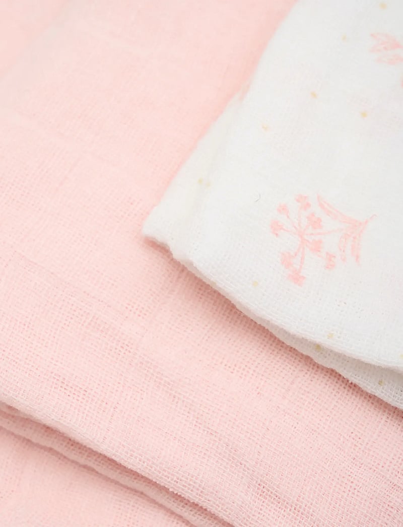 Pippi - Cloth Muslin (3-pack) - musliinist lapid - veiled rose - 2