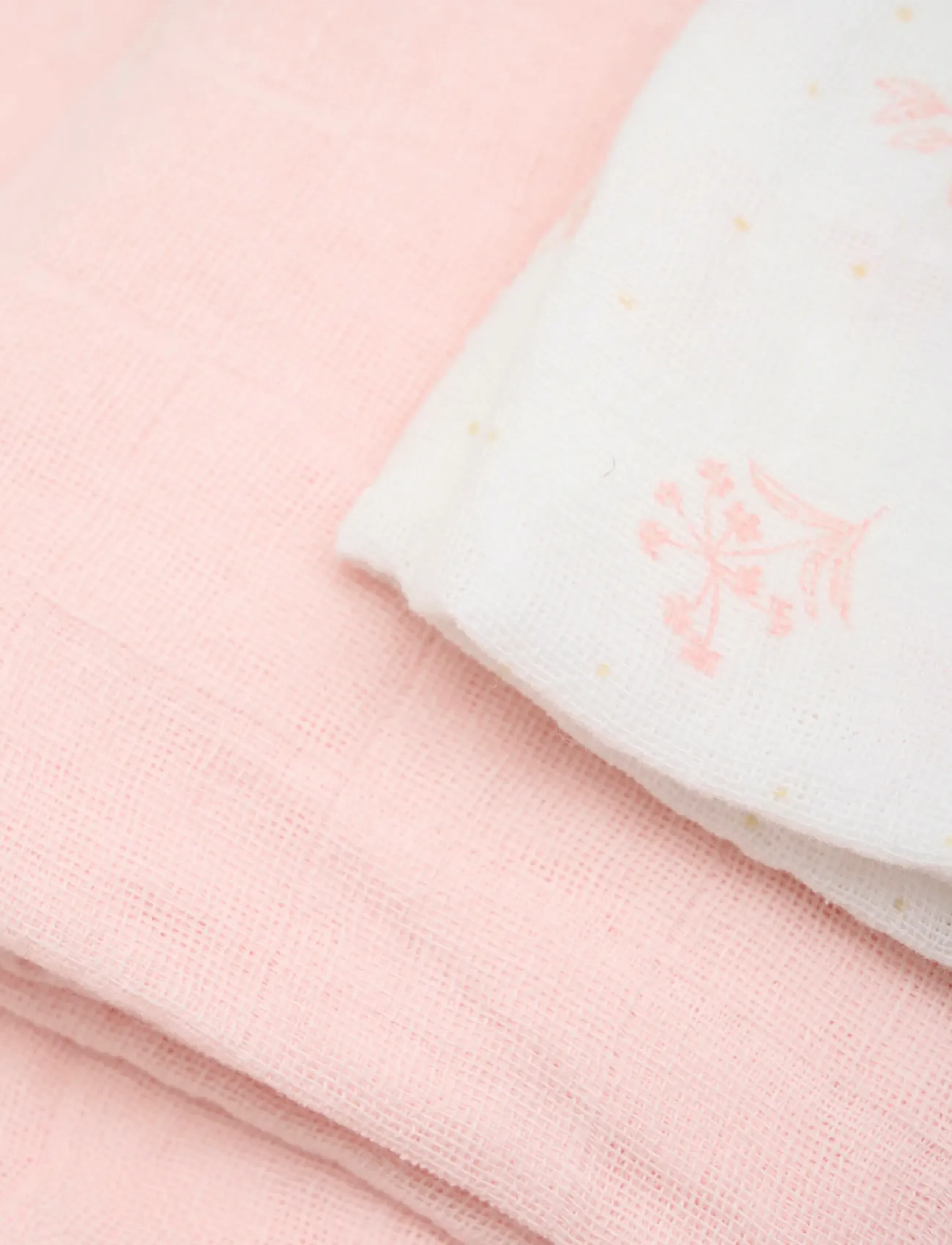 Pippi - Cloth Muslin (3-pack) - musliinist lapid - veiled rose - 2