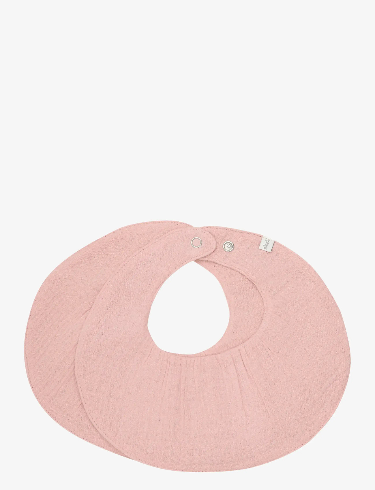 Pippi - Bib Muslin (2-pack) - pudipõlled - rose tan - 0