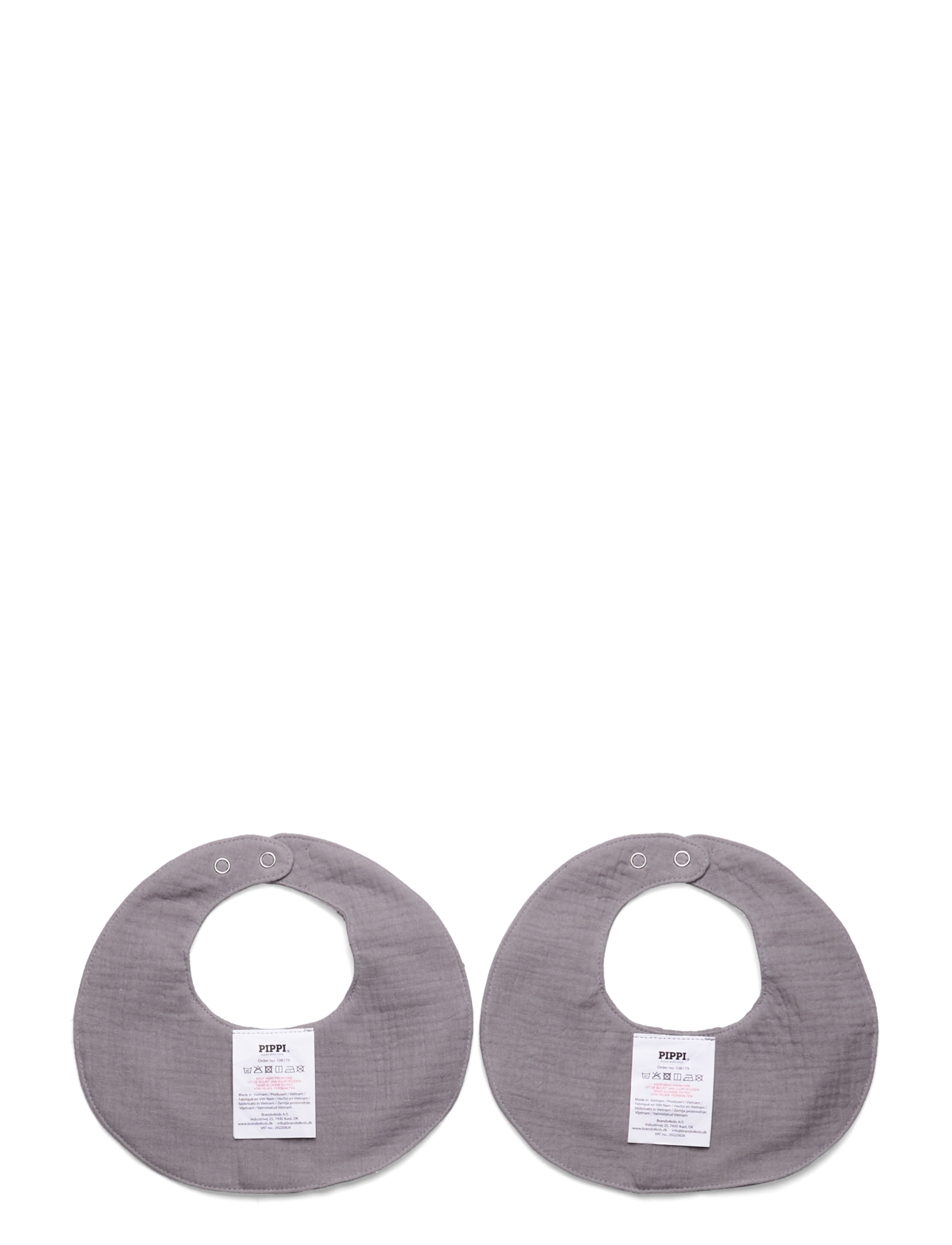 Pippi - Bib Muslin (2-pack) - hagesmækker - tradewinds - 1