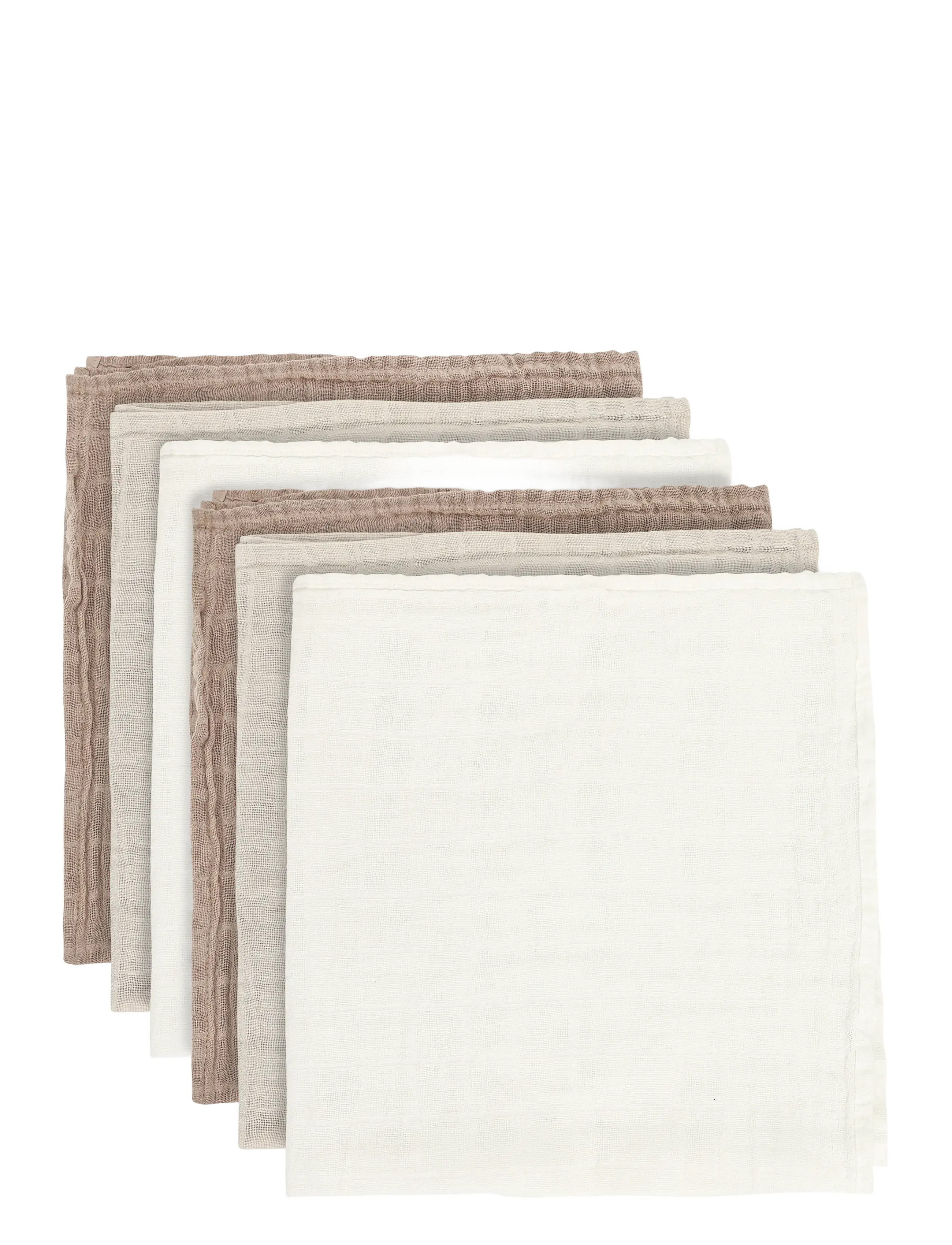 Pippi Cloth Muslin (6-pack) - Pippi - TAUPE GRAY / brown