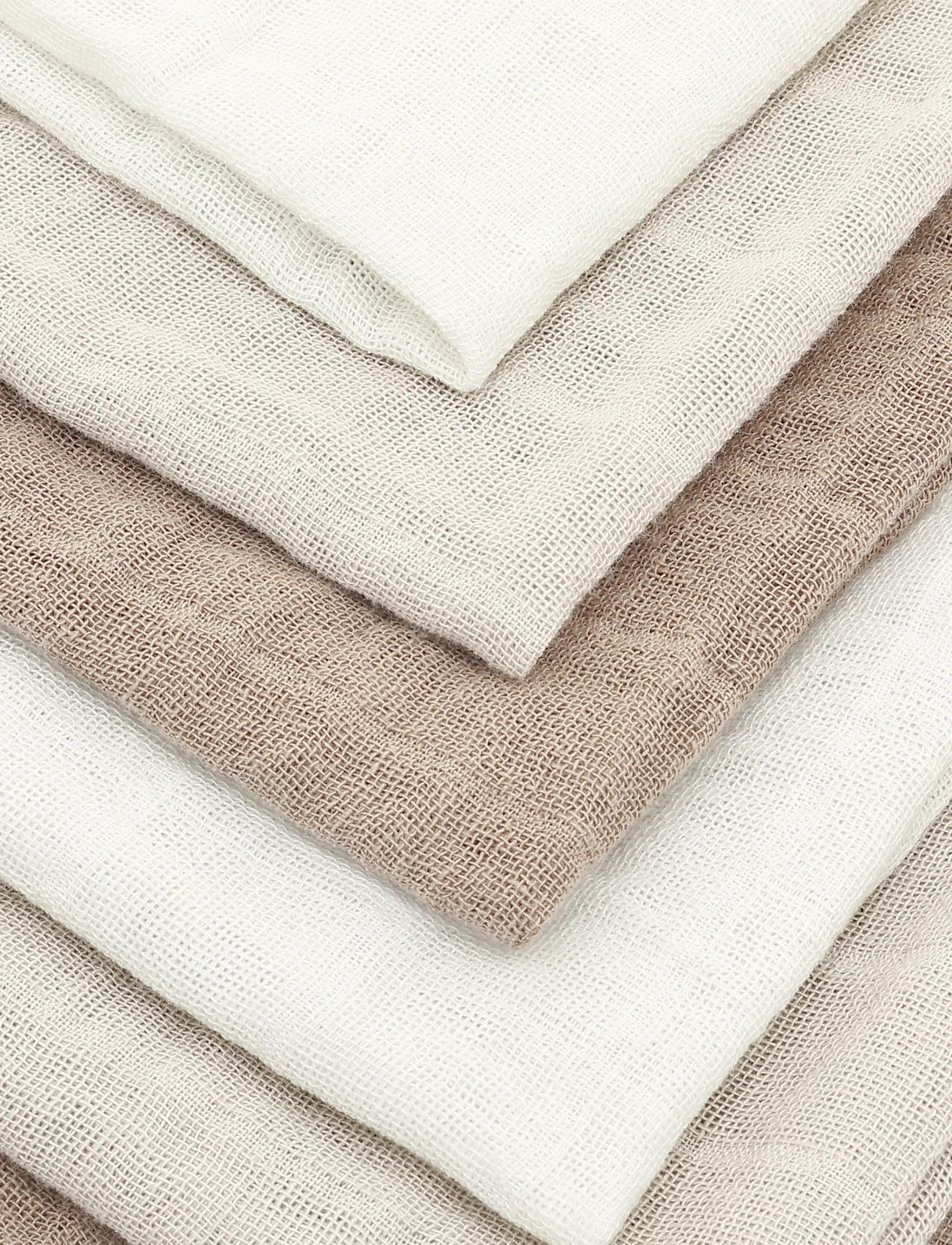 Pippi - Cloth Muslin (6-pack) - taupe gray - 2