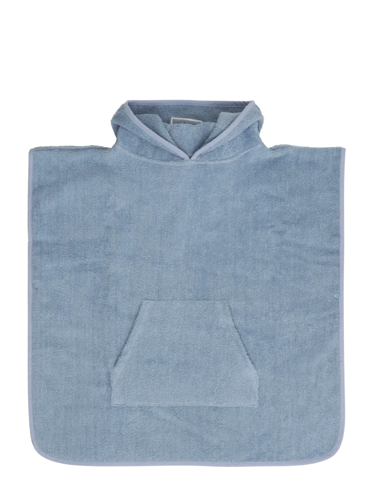 Pippi Hooded bath poncho - Bath time - DUSTY BLUE / blue