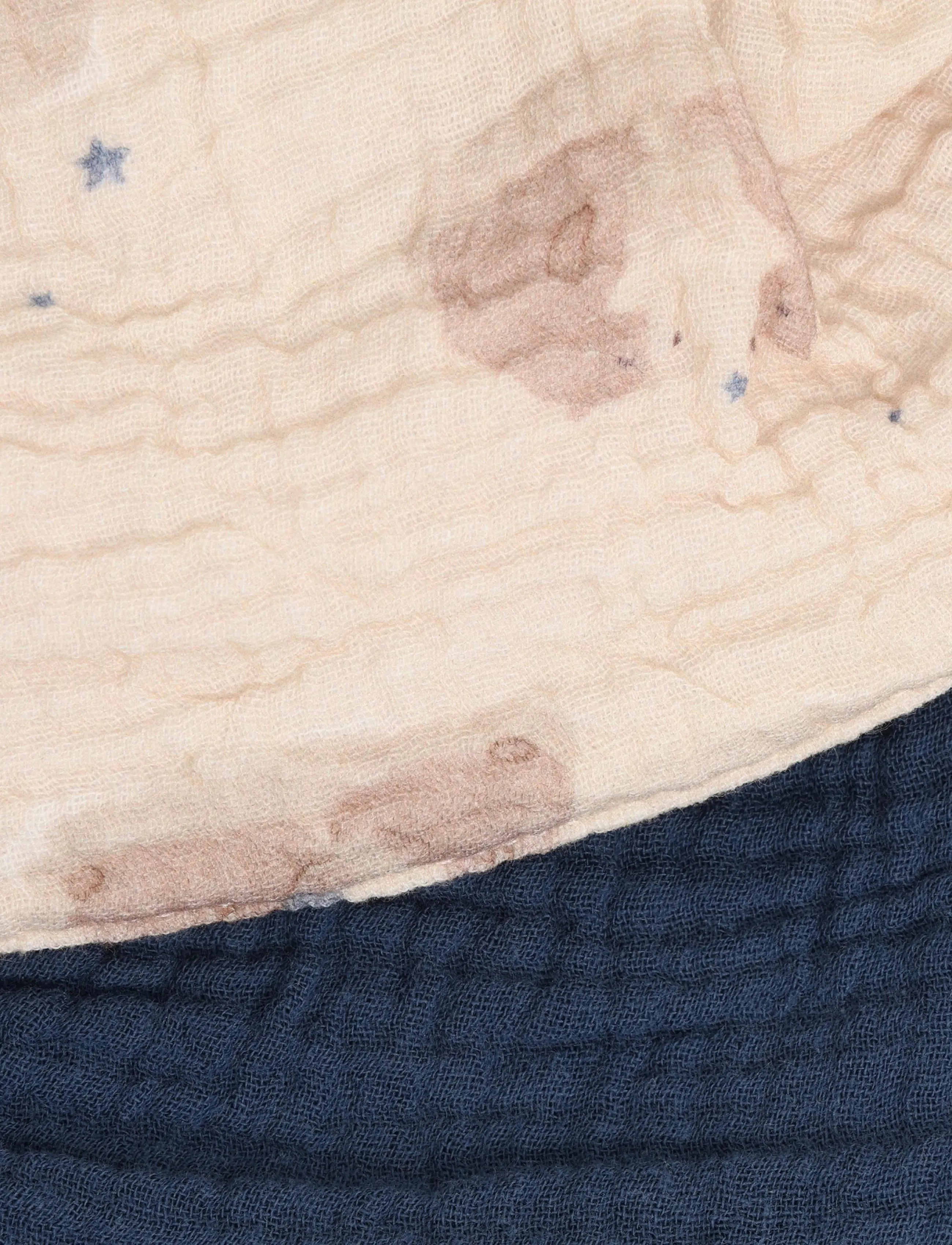 Pippi - Bib Muslin w. AOP (2-pack) - dry bibs - big dipper - 3