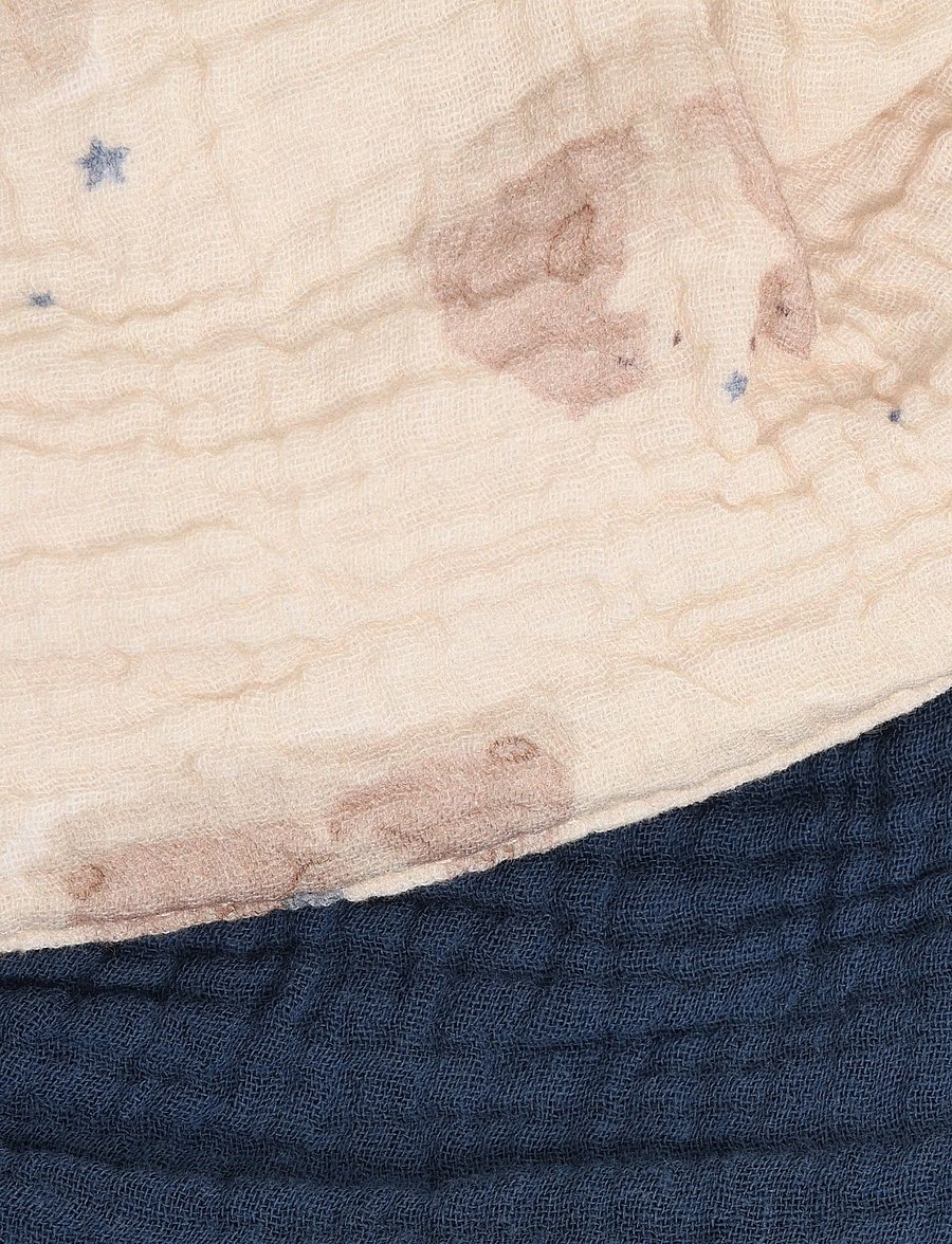 Pippi - Bib Muslin w. AOP (2-pack) - lätzchen - big dipper - 3