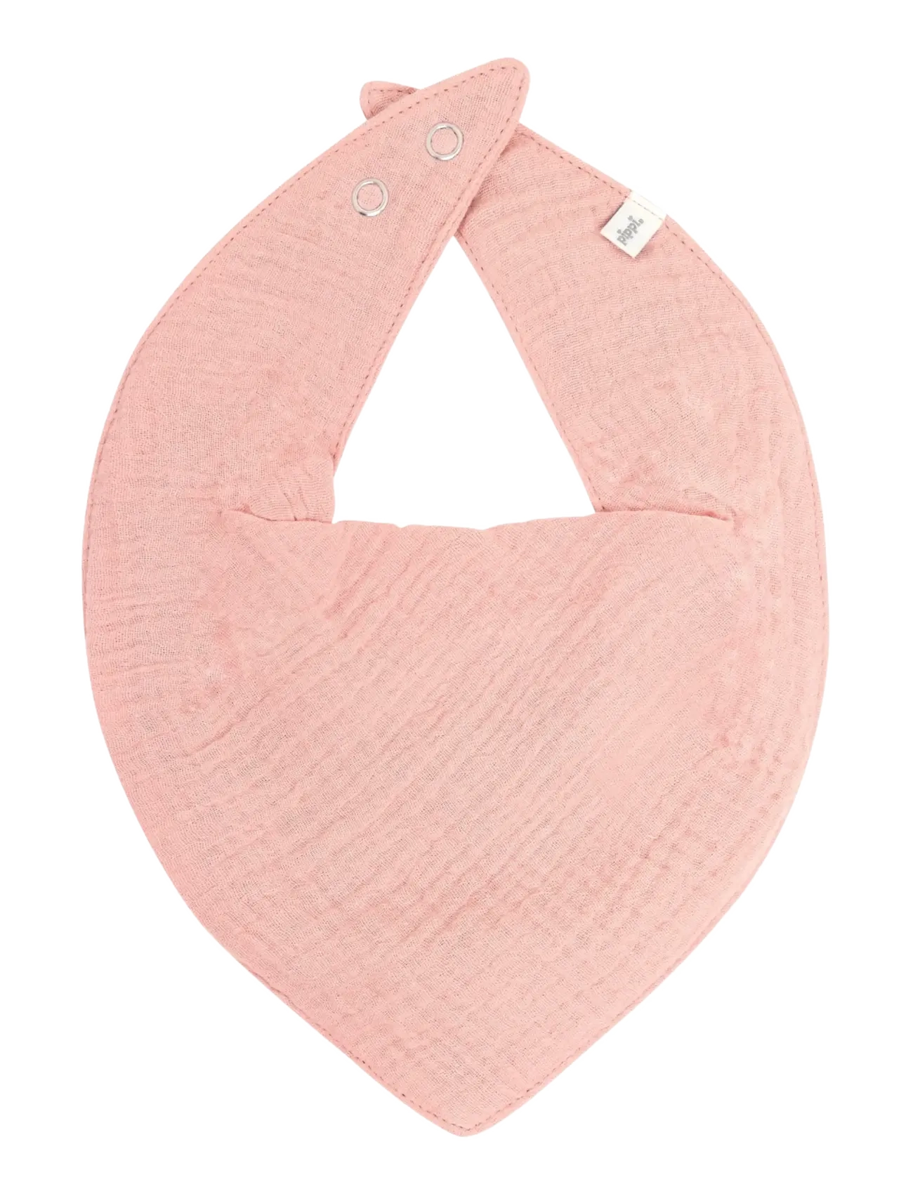 Pippi - Bib Muslin w. AOP (2-pack) - hagesmækker - rose tan - 2