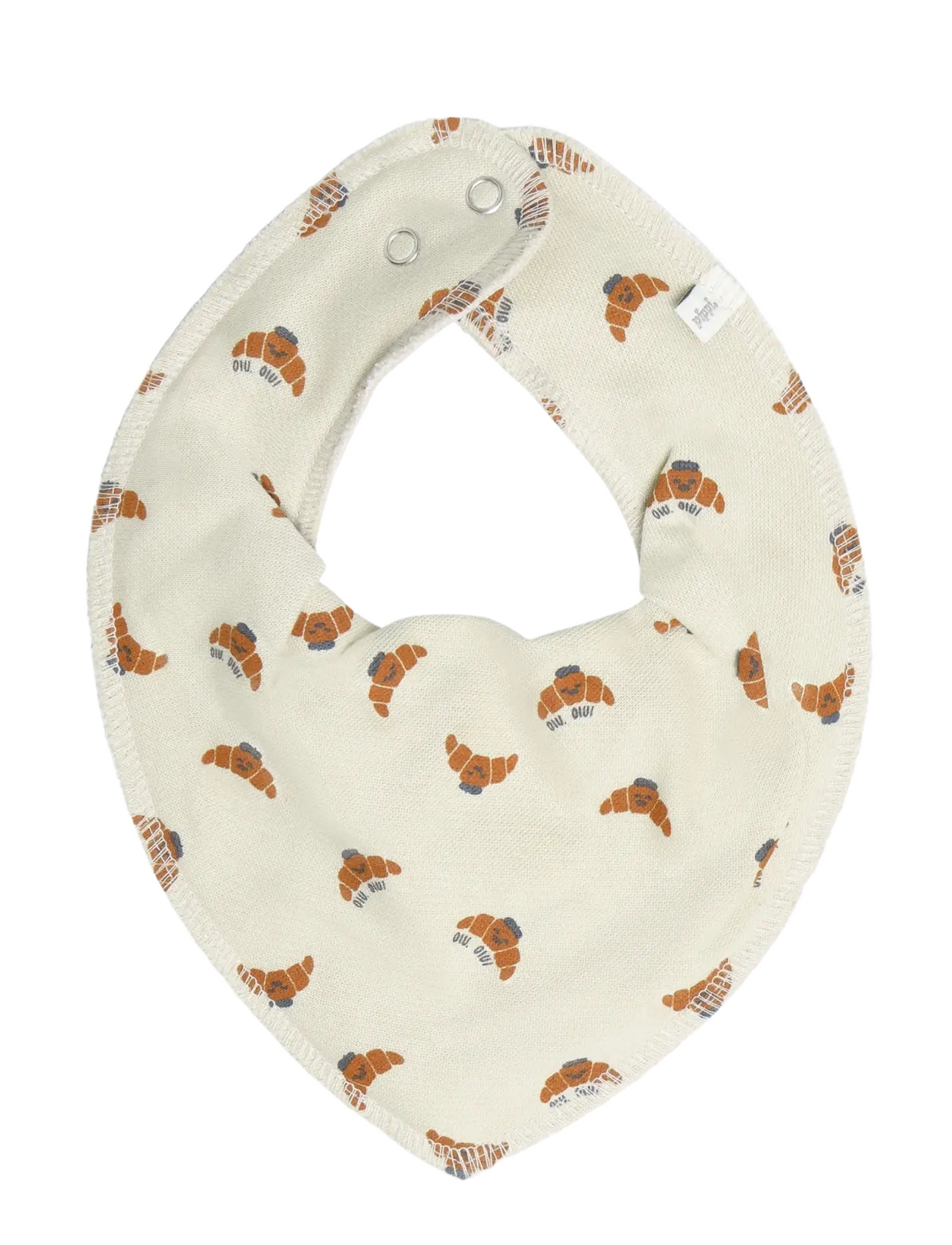 Pippi - Bandana Bib Uni -AOP (3-pack) - adobe - 1