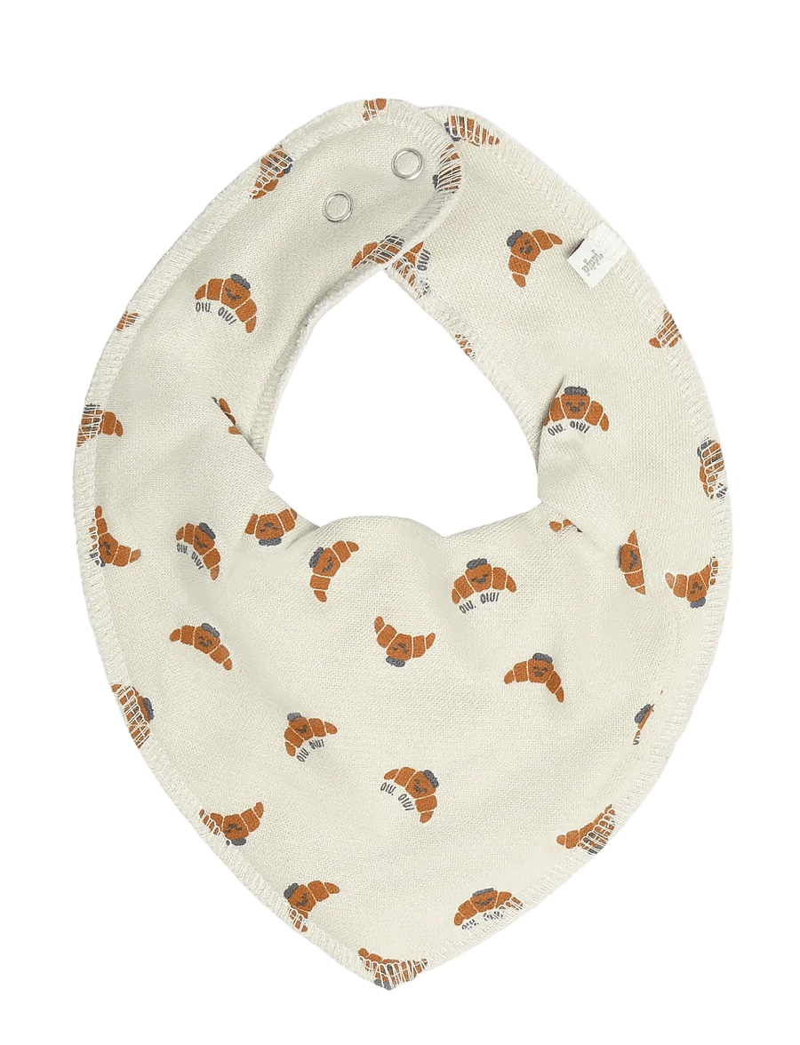 Pippi - Bandana Bib Uni -AOP (3-pack) - dregglisar - adobe - 1