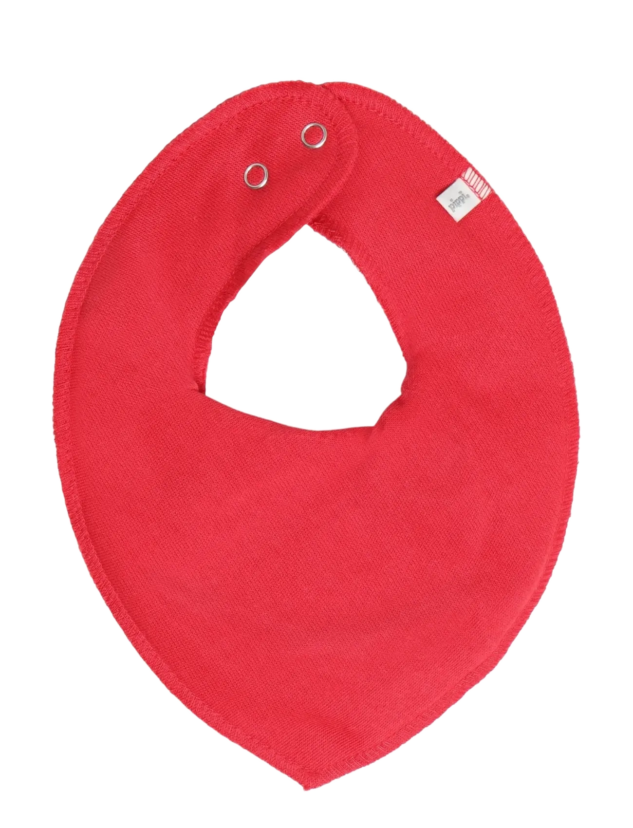 Pippi - Bandana Bib Girl -AOP (3-pack) - true red - 1