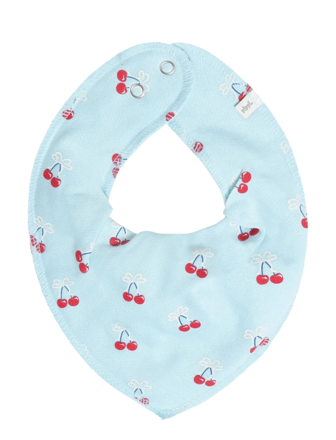 Pippi - Bandana Bib Girl -AOP (3-pack) - true red - 2