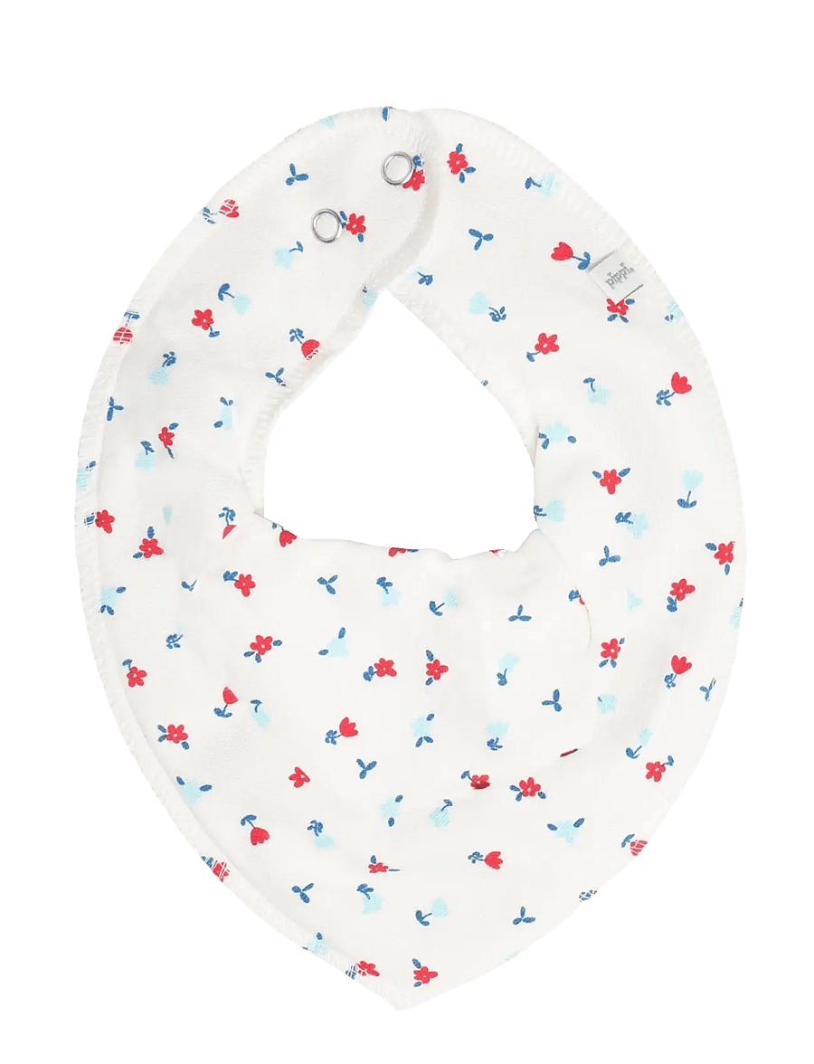 Pippi - Bandana Bib Girl -AOP (3-pack) - lätzchen - true red - 3