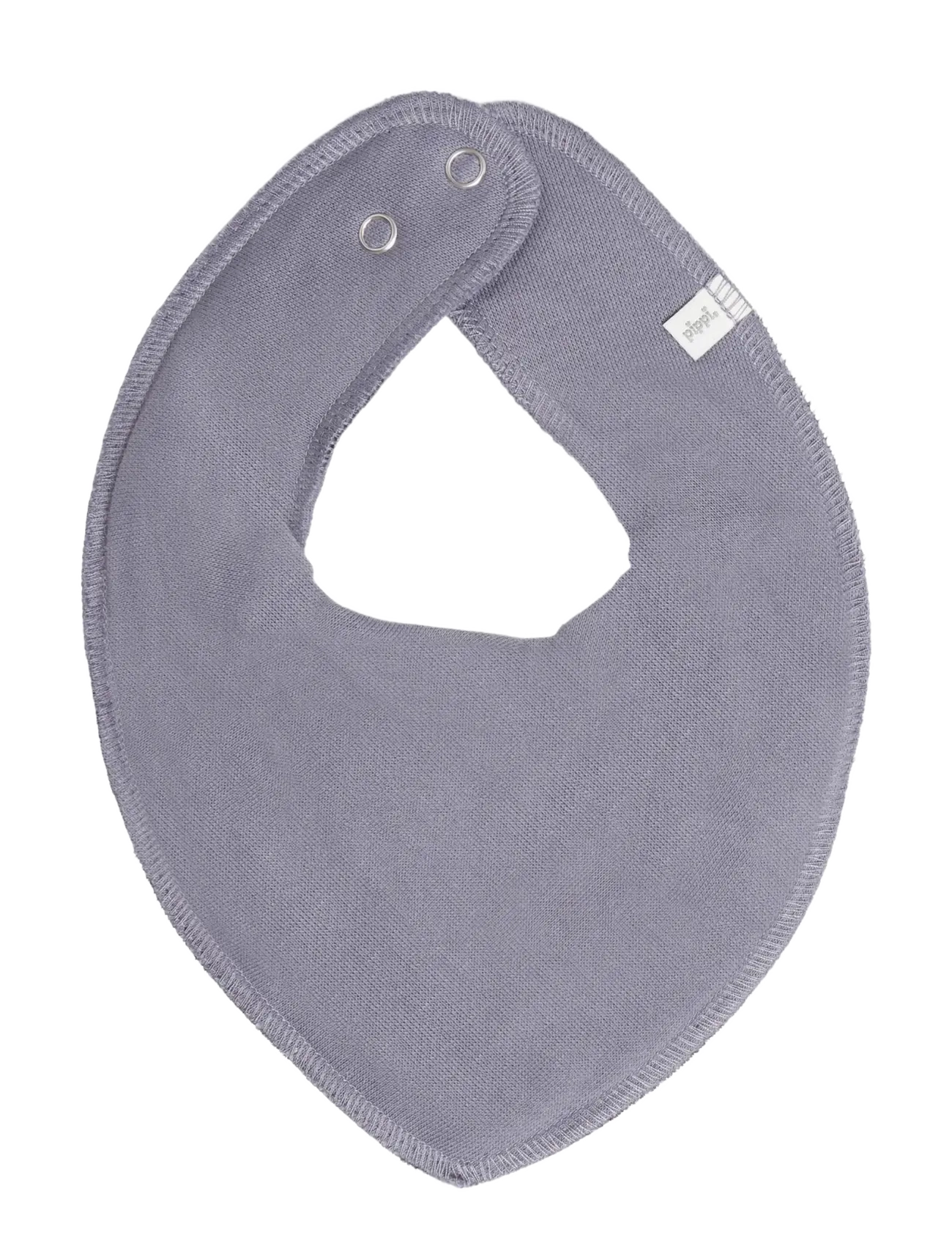 Pippi - Bandana Bib Girl -AOP (3-pack) - blue granite - 1