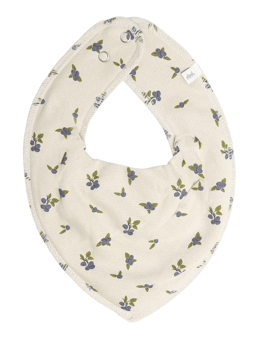 Pippi - Bandana Bib Girl -AOP (3-pack) - lätzchen - blue granite - 2