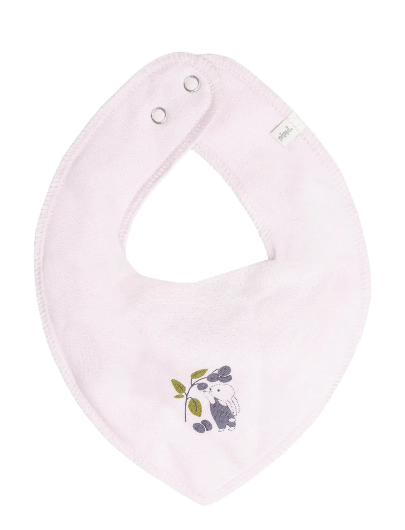 Pippi - Bandana Bib Girl -AOP (3-pack) - blue granite - 3