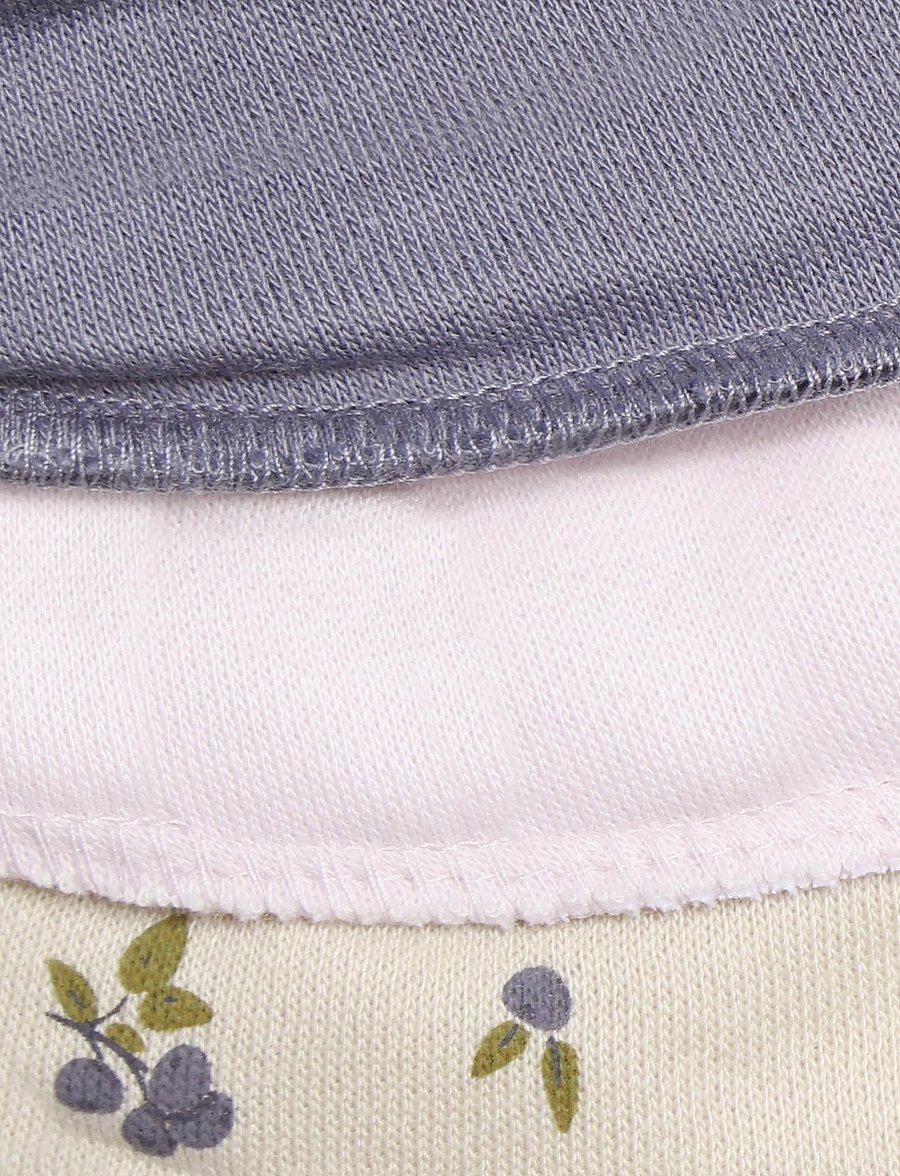 Pippi - Bandana Bib Girl -AOP (3-pack) - lätzchen - blue granite - 4