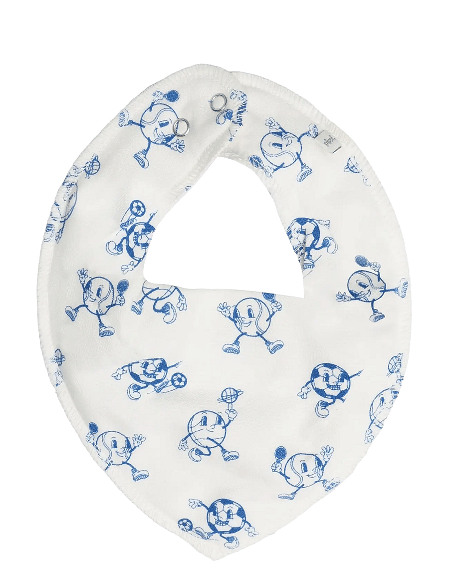 Pippi - Bandana Bib Boy -AOP (3-pack) - dregglisar - light dusty blue - 2