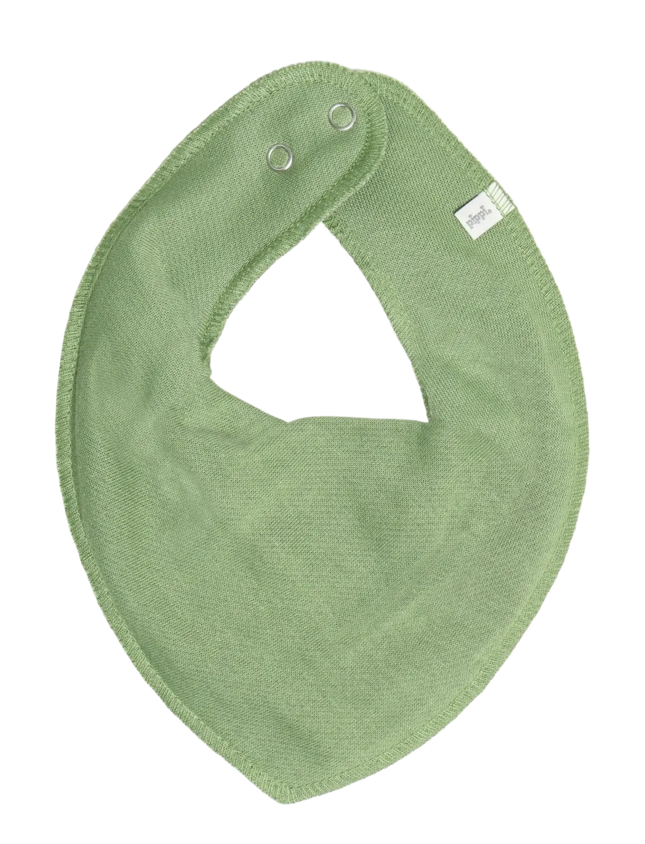 Pippi - Bandana Bib Boy -AOP (3-pack) - silver mink - 3