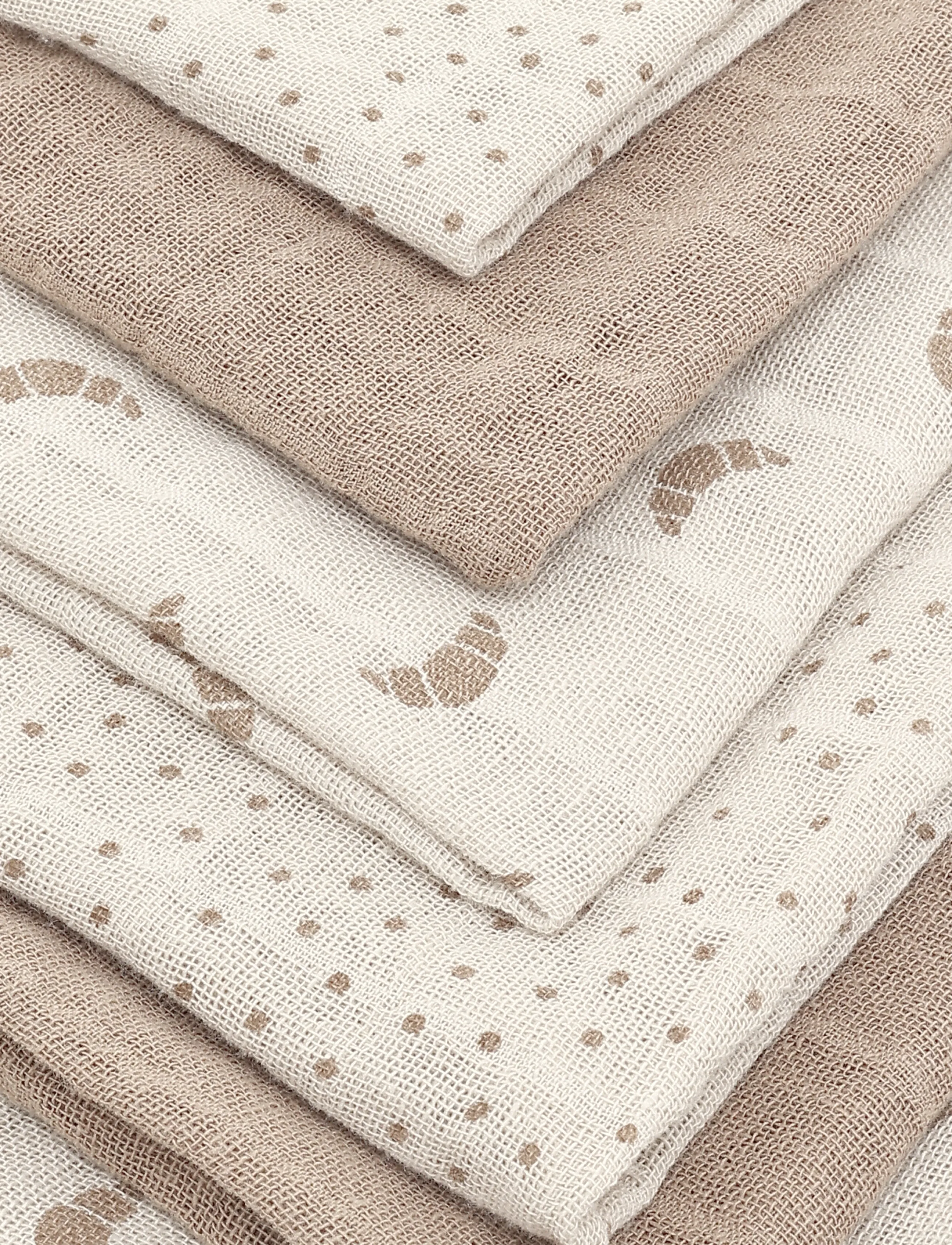 Pippi - Cloth Muslin (6-pack) - silver lining - 2