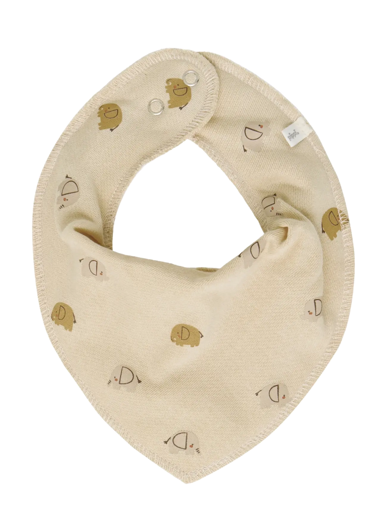 Pippi - Bandana Bib Uni -AOP (3-pack) - dregglisar - rainy day - 3