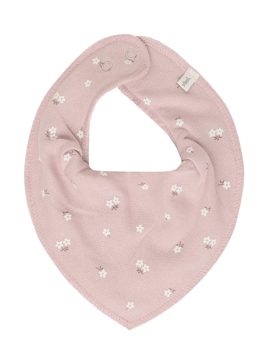 Pippi - Bandana Bib Girl -AOP (3-pack) - pudipõlled - elderberry - 1