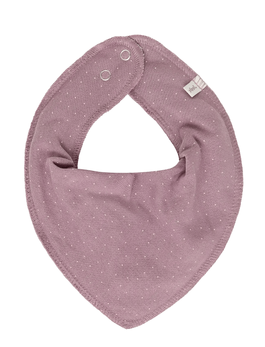 Pippi - Bandana Bib Girl -AOP (3-pack) - pudipõlled - elderberry - 3