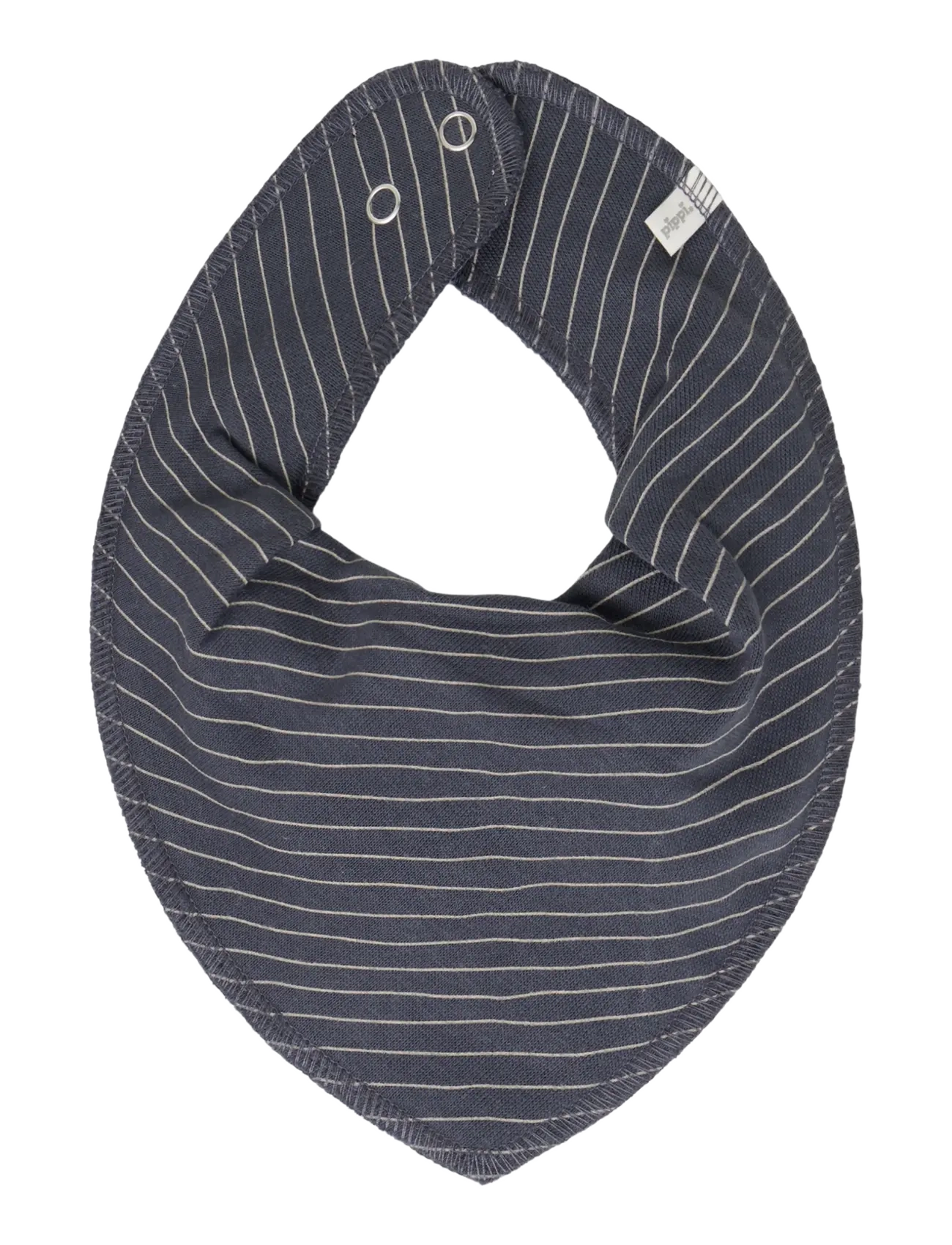Pippi - Bandana Bib Boy -AOP (3-pack) - blue fog - 1