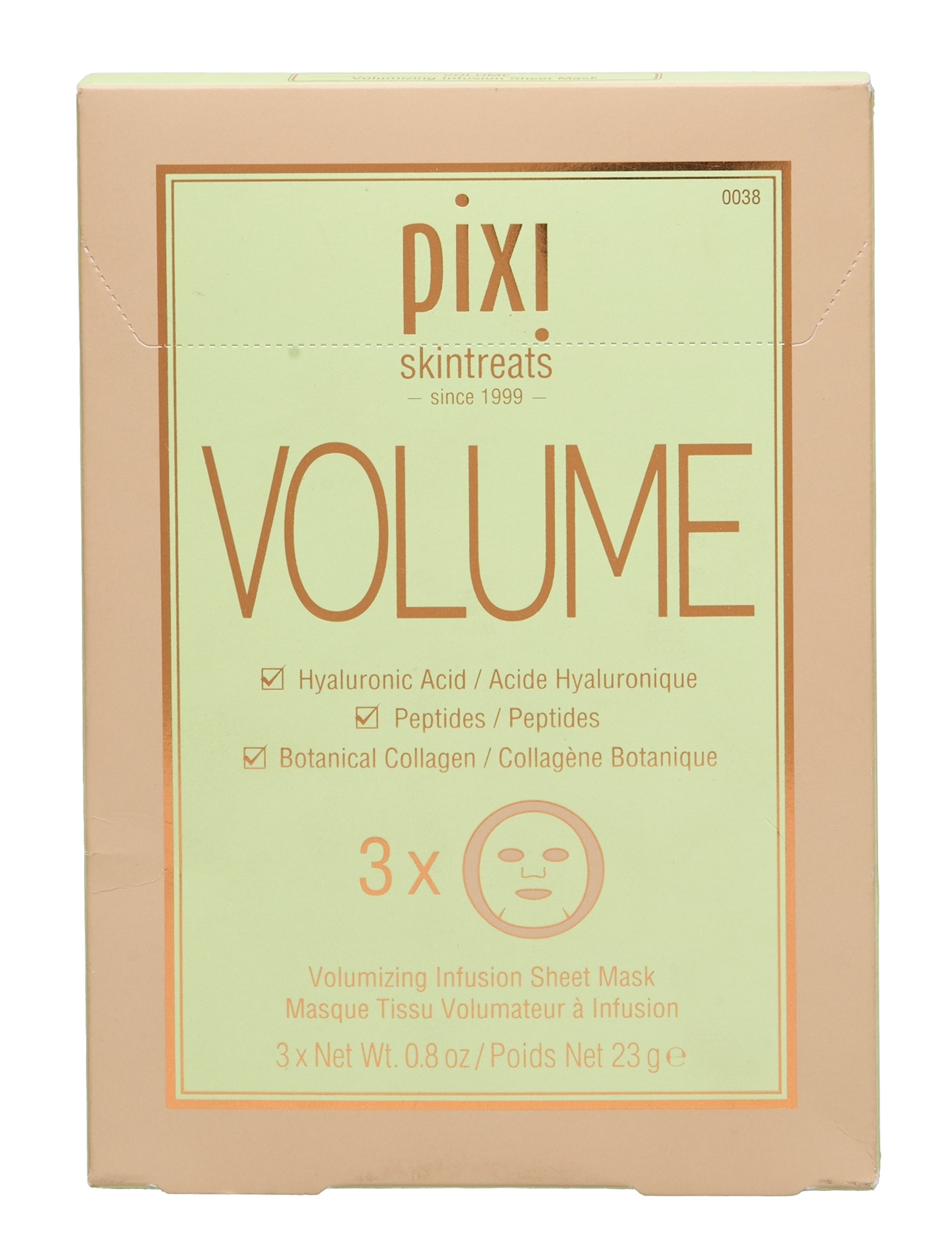 Pixi Volume Sheet Mask, Sheetmaske, Nude, Str: ONE SIZE