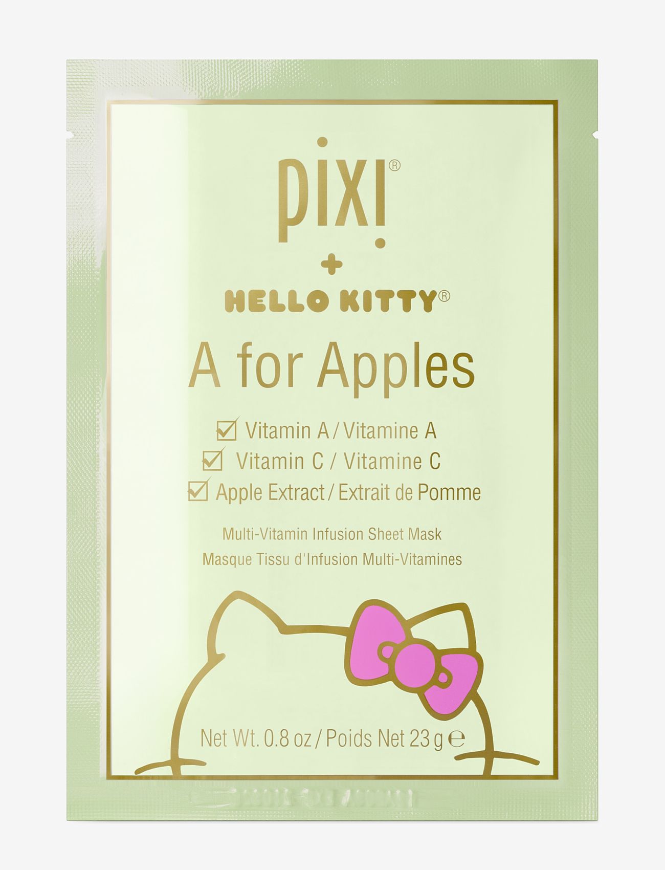Pixi - Pixi + Hello Kitty - A for Apples Sheet-Mask - clear - 2