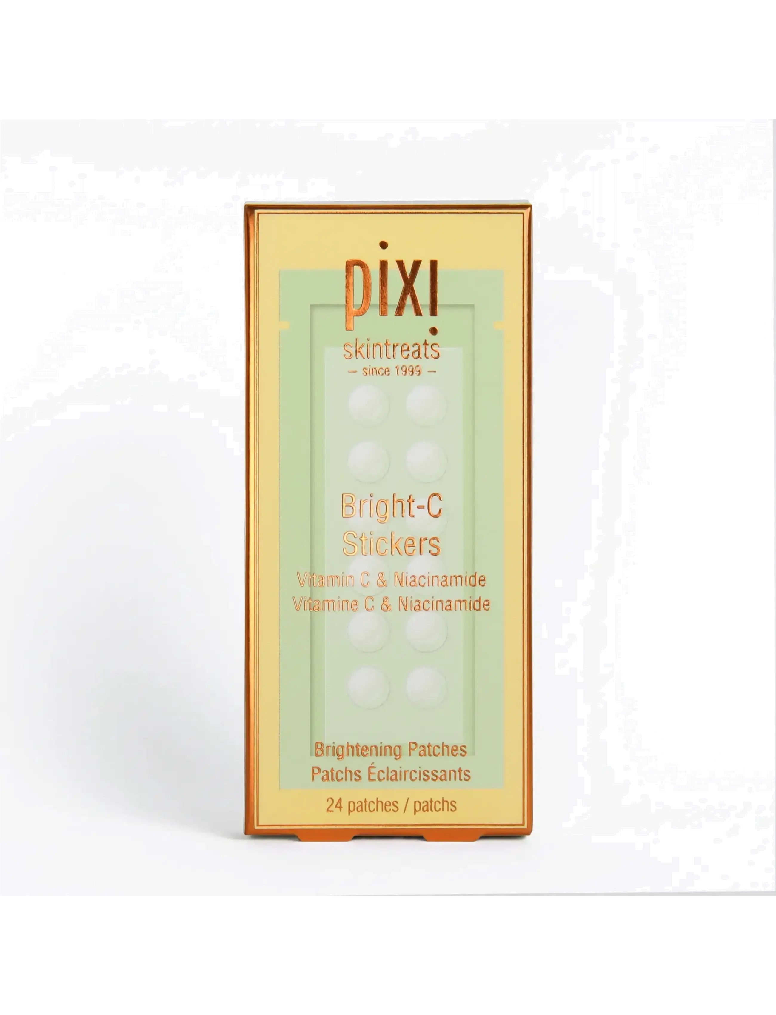Pixi Bright-C Stickers, Punktbehandling, Nude, Str: 24 PCS