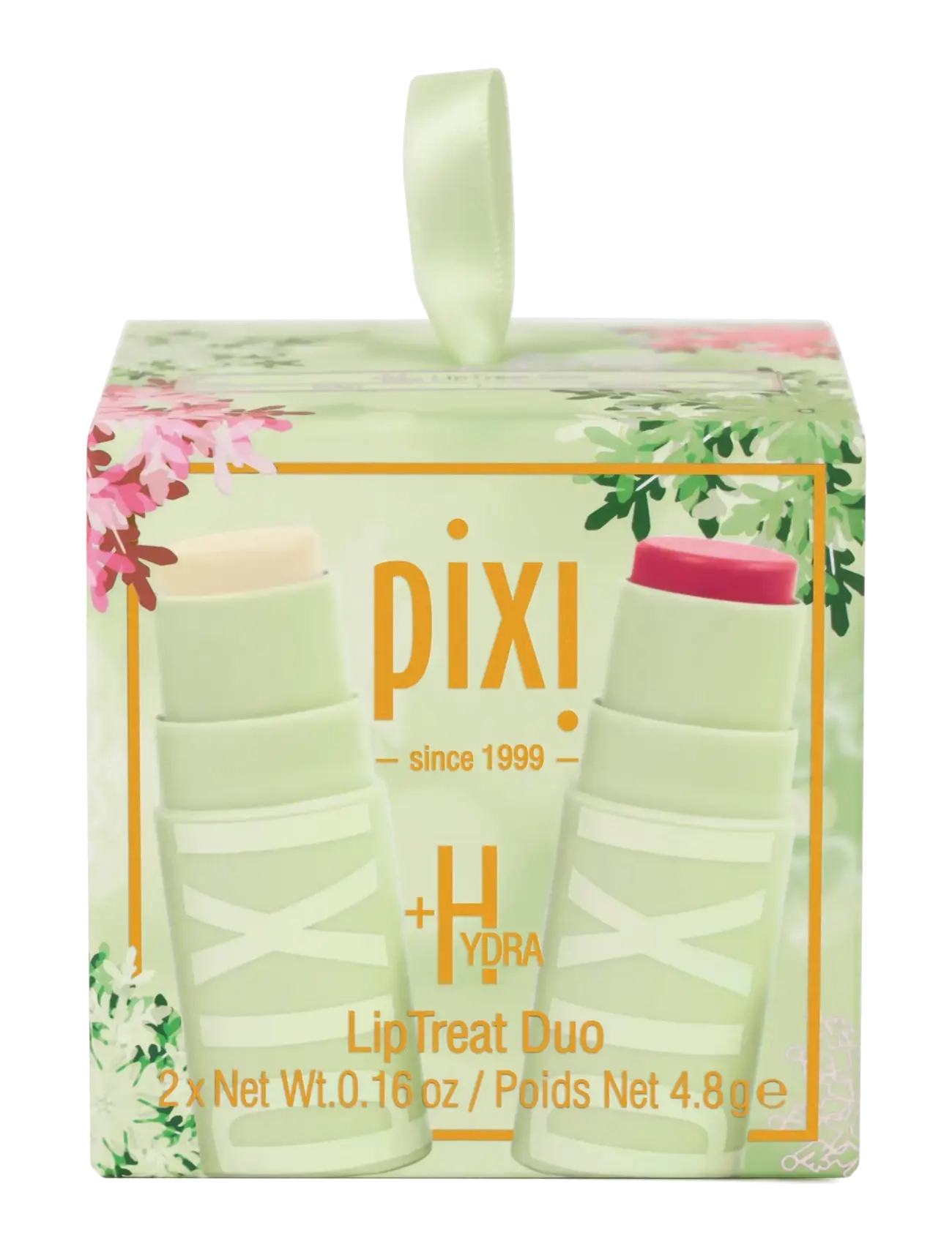 Pixi +HYDRA LipTreat Duo Ornament Kit - Fødselsdagsgaver - CLEAR & ROSETTE / clear