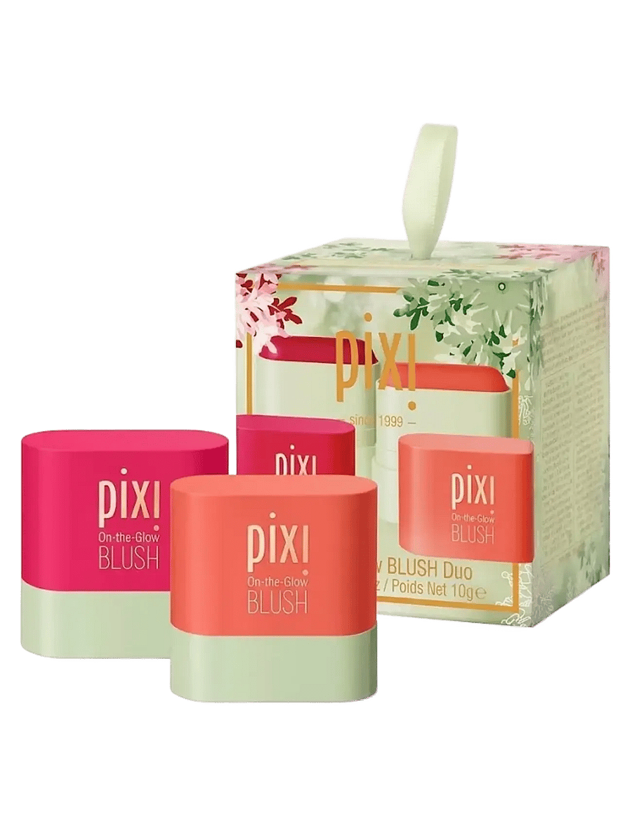 Pixi - On-The-Glow Blush Duo - makeup - juicy & ruby - 0