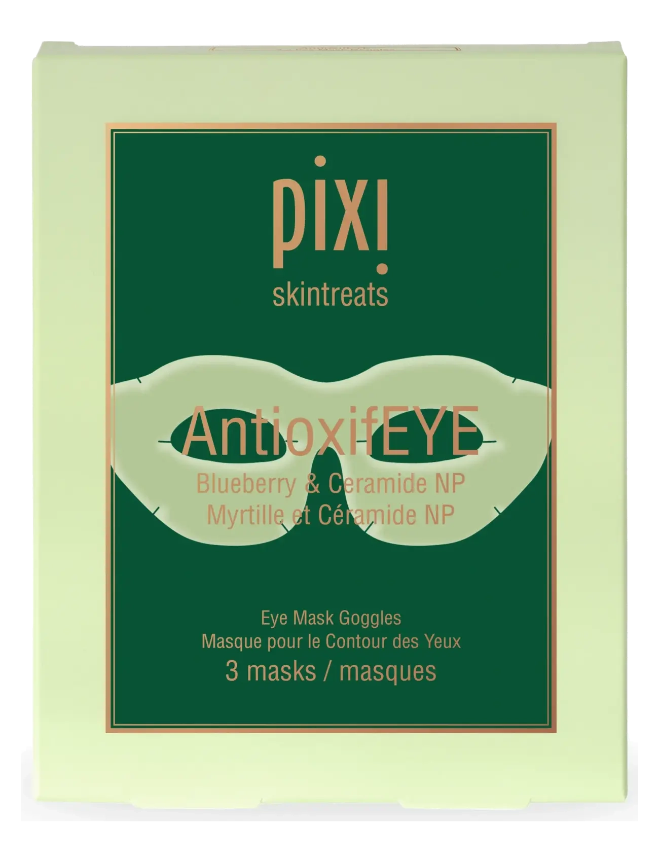 Pixi Antioxifeye Eye Mask Goggles, 3 PCS, Nude, Eye Care > Eye Patches, Dame